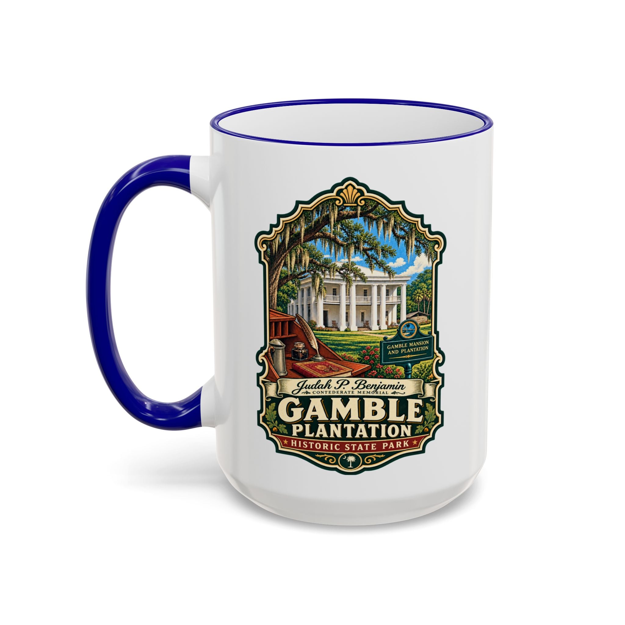 Gamble Plantation Accent Rim & Handle 11oz/15oz