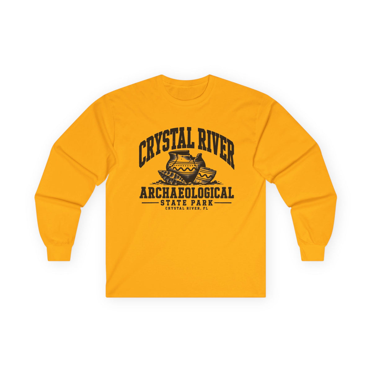 Crystal River Archaeological State Park - Long Sleeve Tee