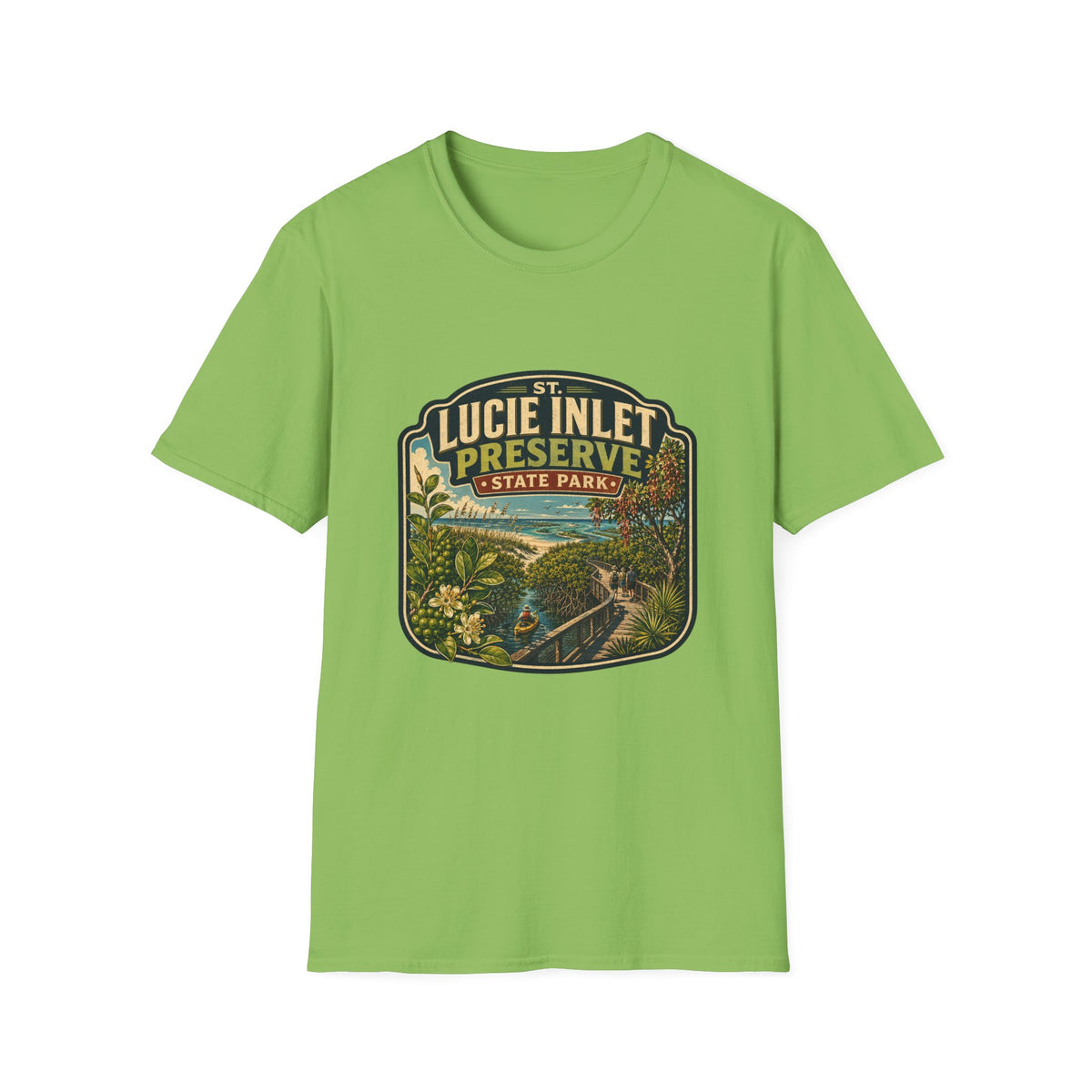 St. Lucie Inlet — Retro Tee