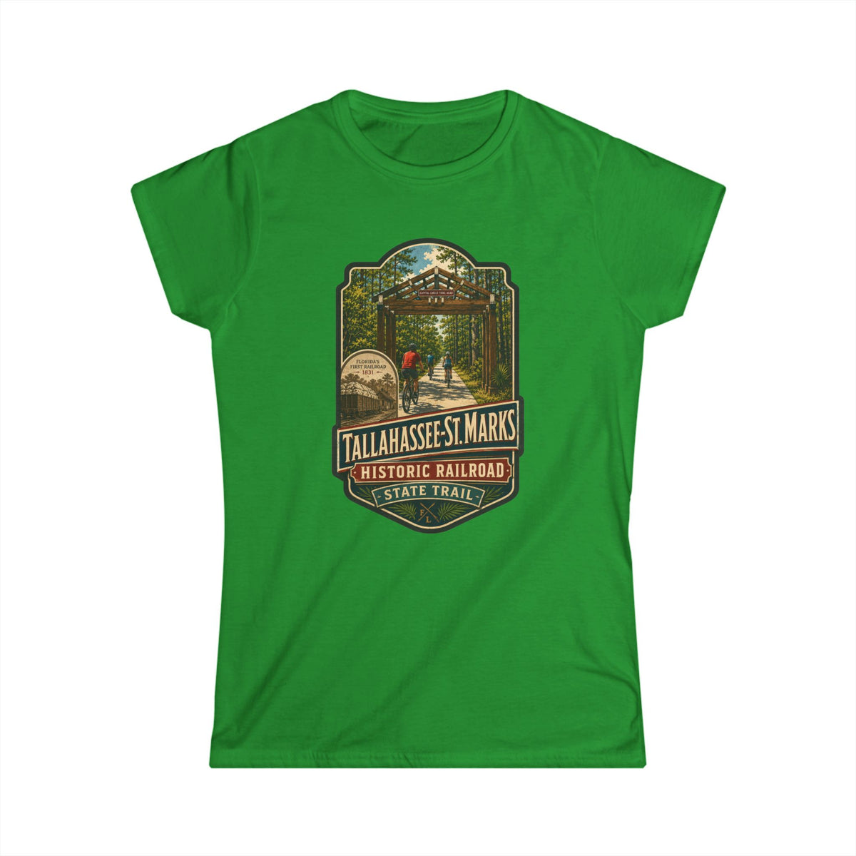 Tallahassee- St. Marks Trail- Vintage Tee
