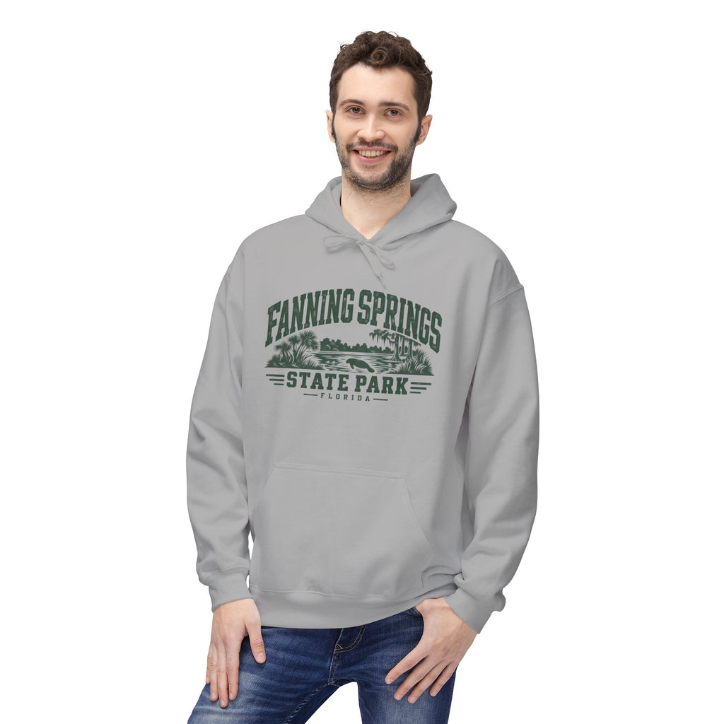 Fanning Springs State Park Hoodie - Vintage Park Graphic