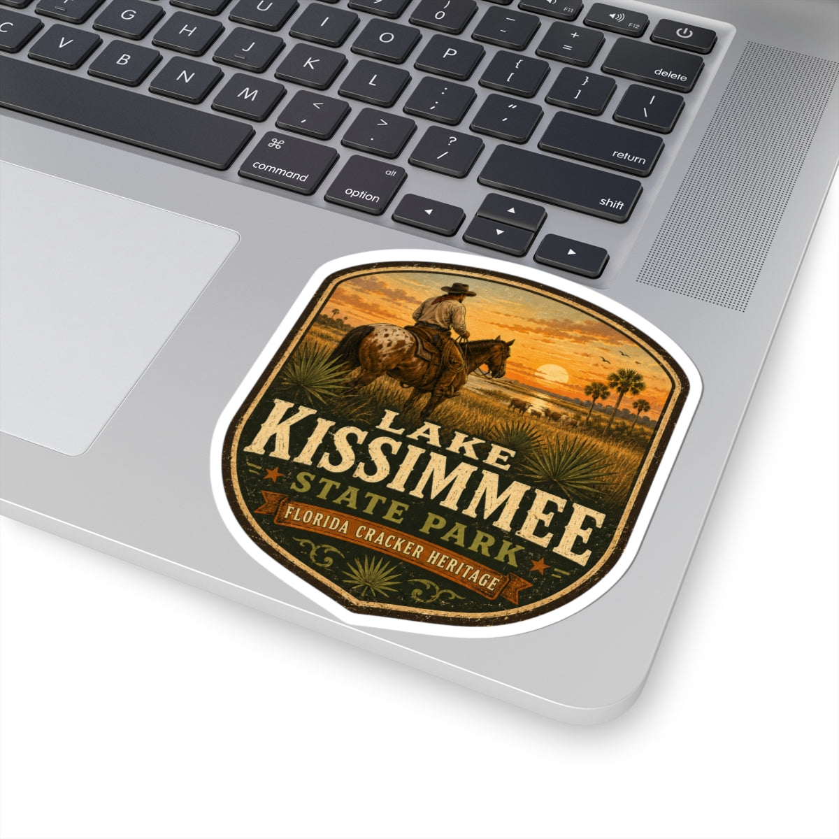 Lake Kissimmee State Park Sticker — Florida Cracker Heritage Vintage Decal