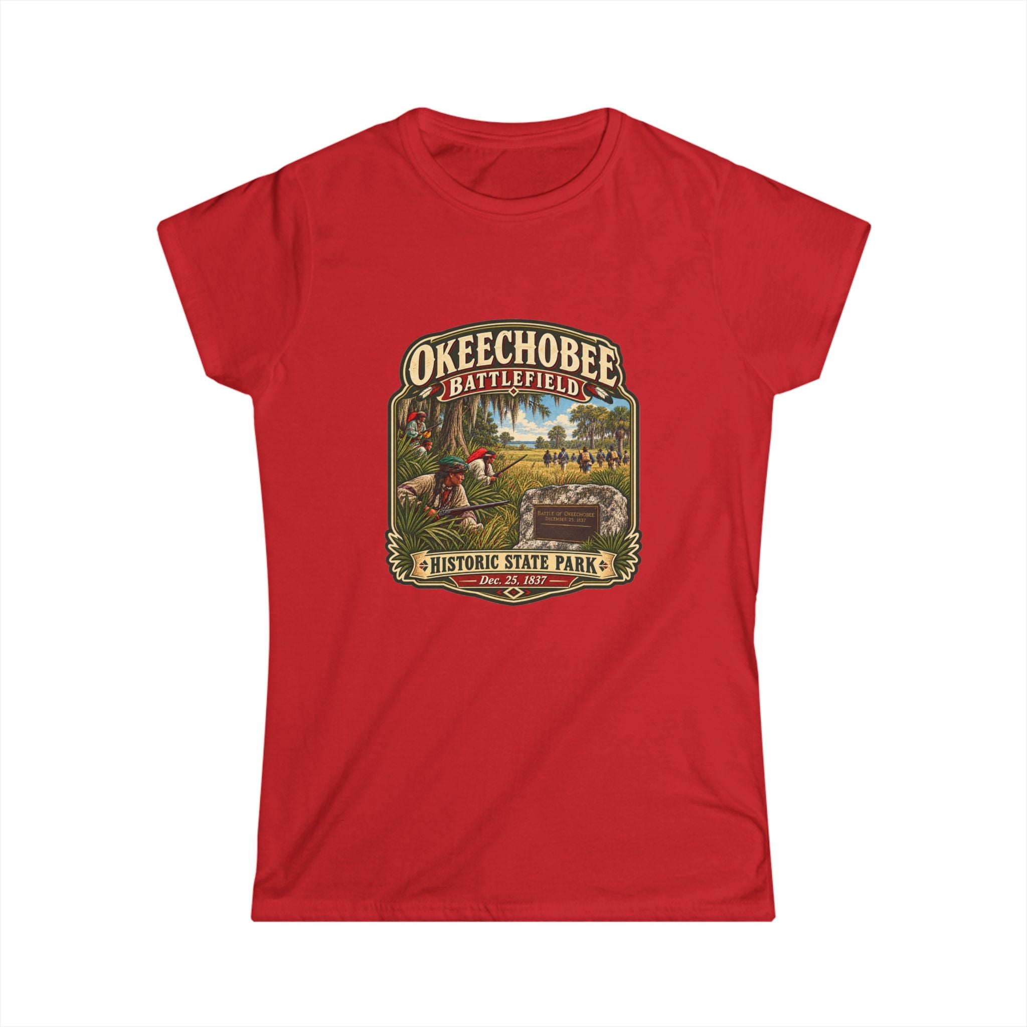 Okeechobee Battlefield- Vintage Tee