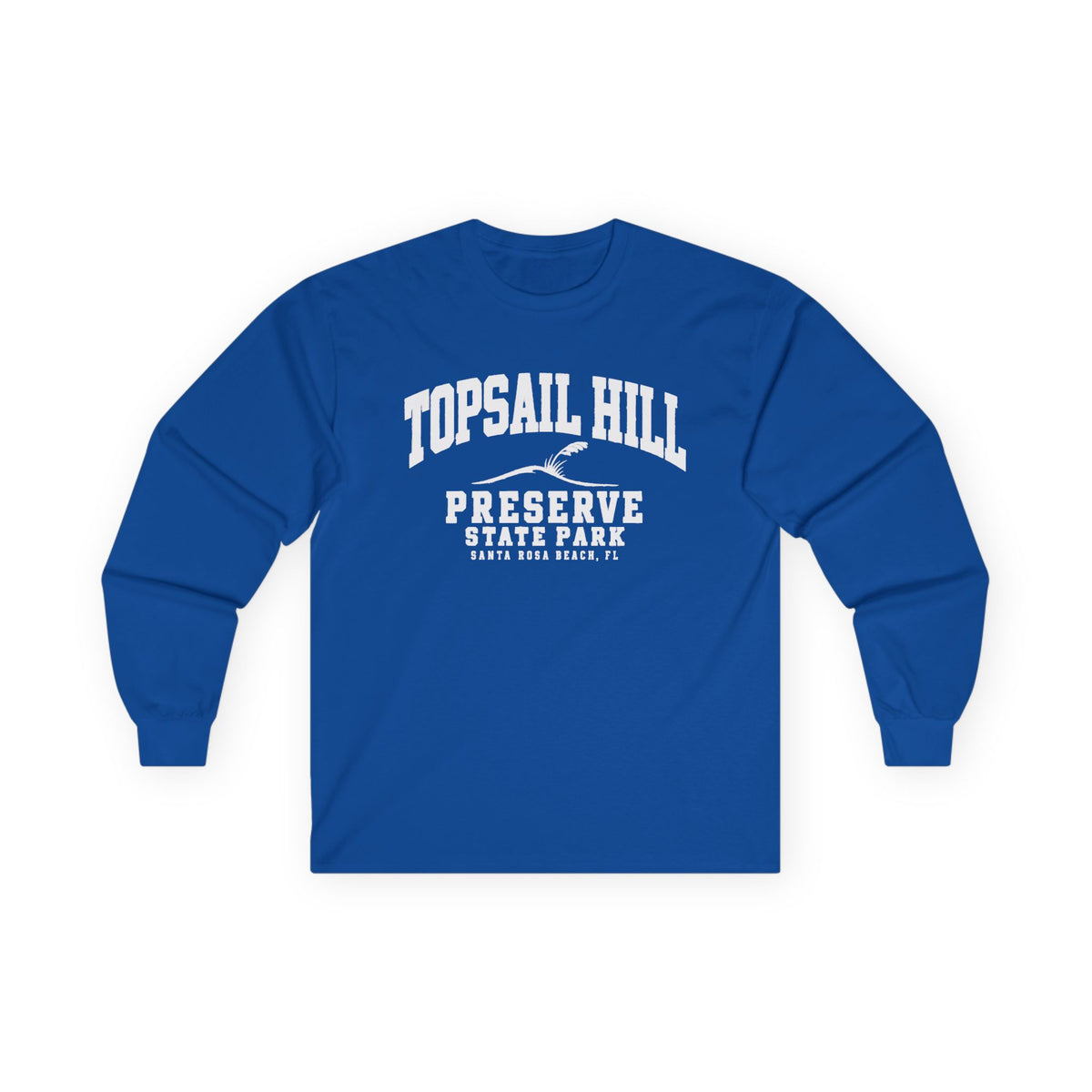 Topsail Hill Preserve State Park Vintage Logo- Long Sleeve Tee