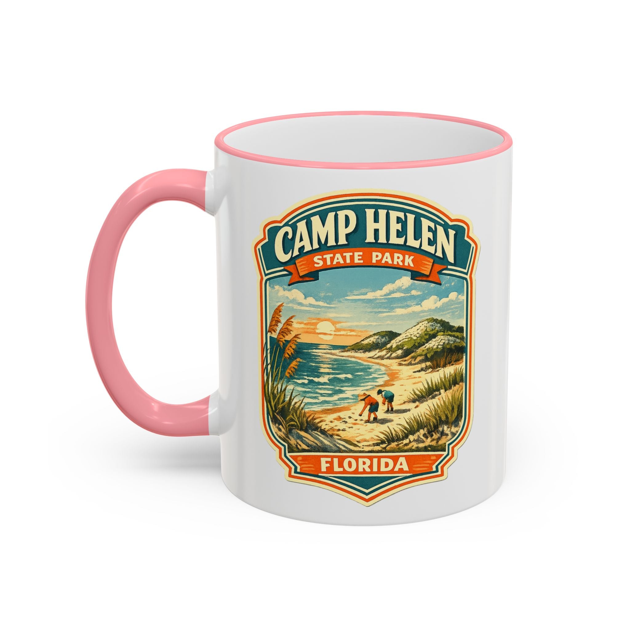 Camp Helen Accent Rim & Handle 11oz/15oz
