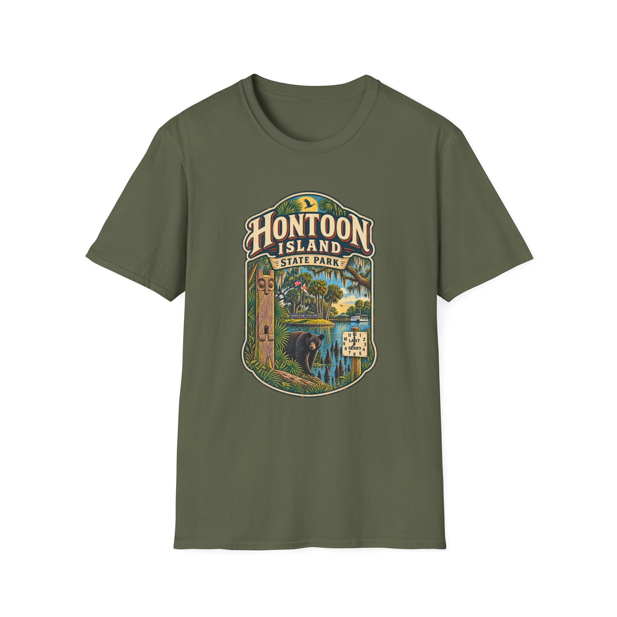 Hontoon Island- Retro Tee