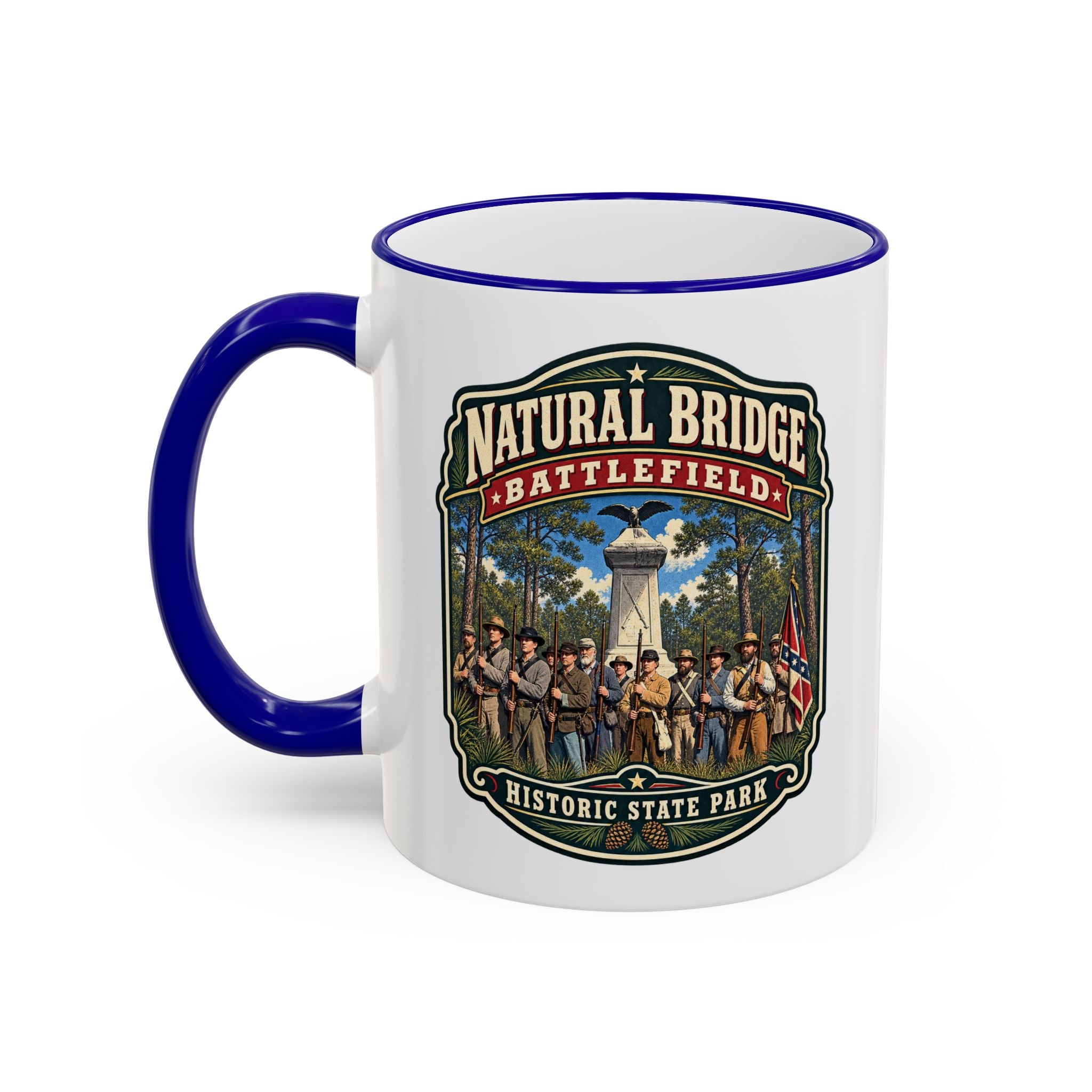 Natural Bridge Accent Rim & Handle 11oz/15oz