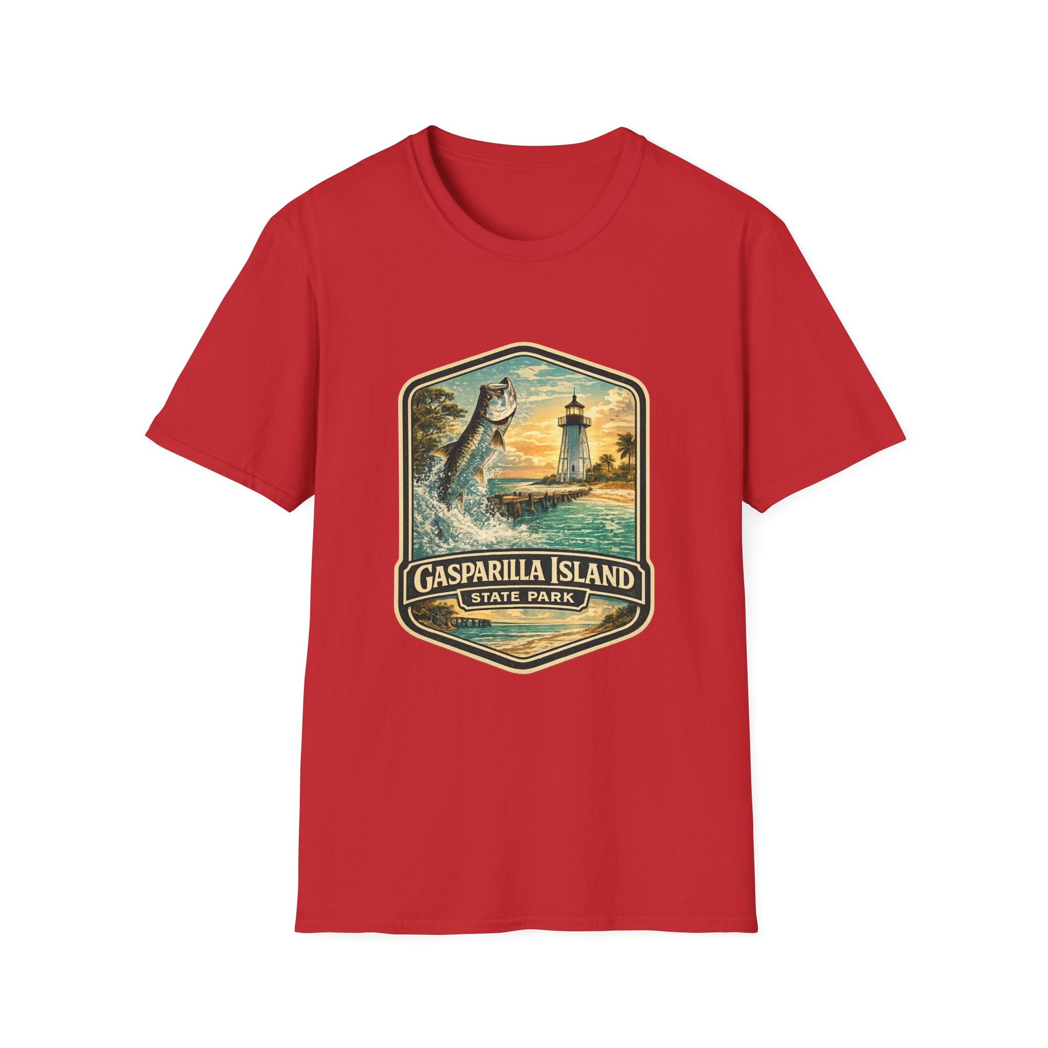 Gasparilla Island- Retro Tee