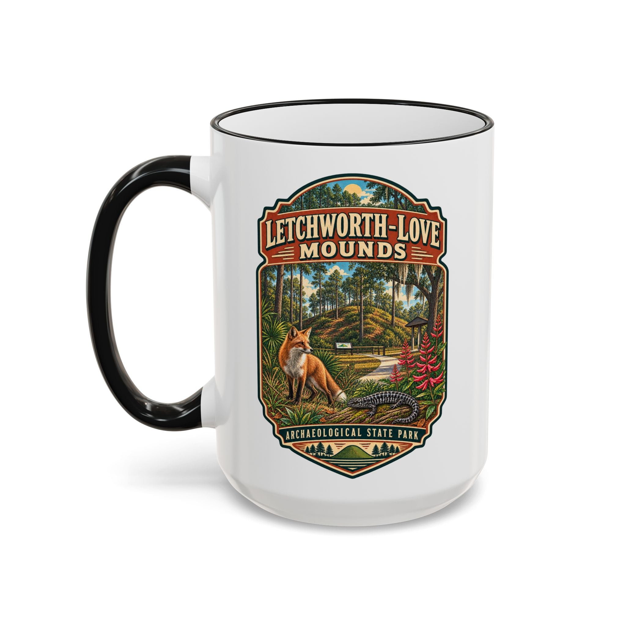 Letchworth-Love Mounds Accent Rim & Handle 11oz/15oz