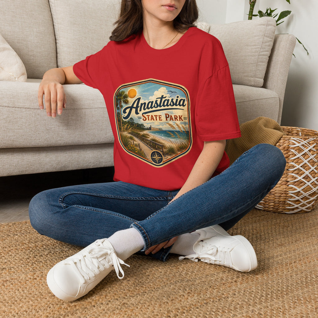 Anastasia State Park — Retro Beach Park Tee