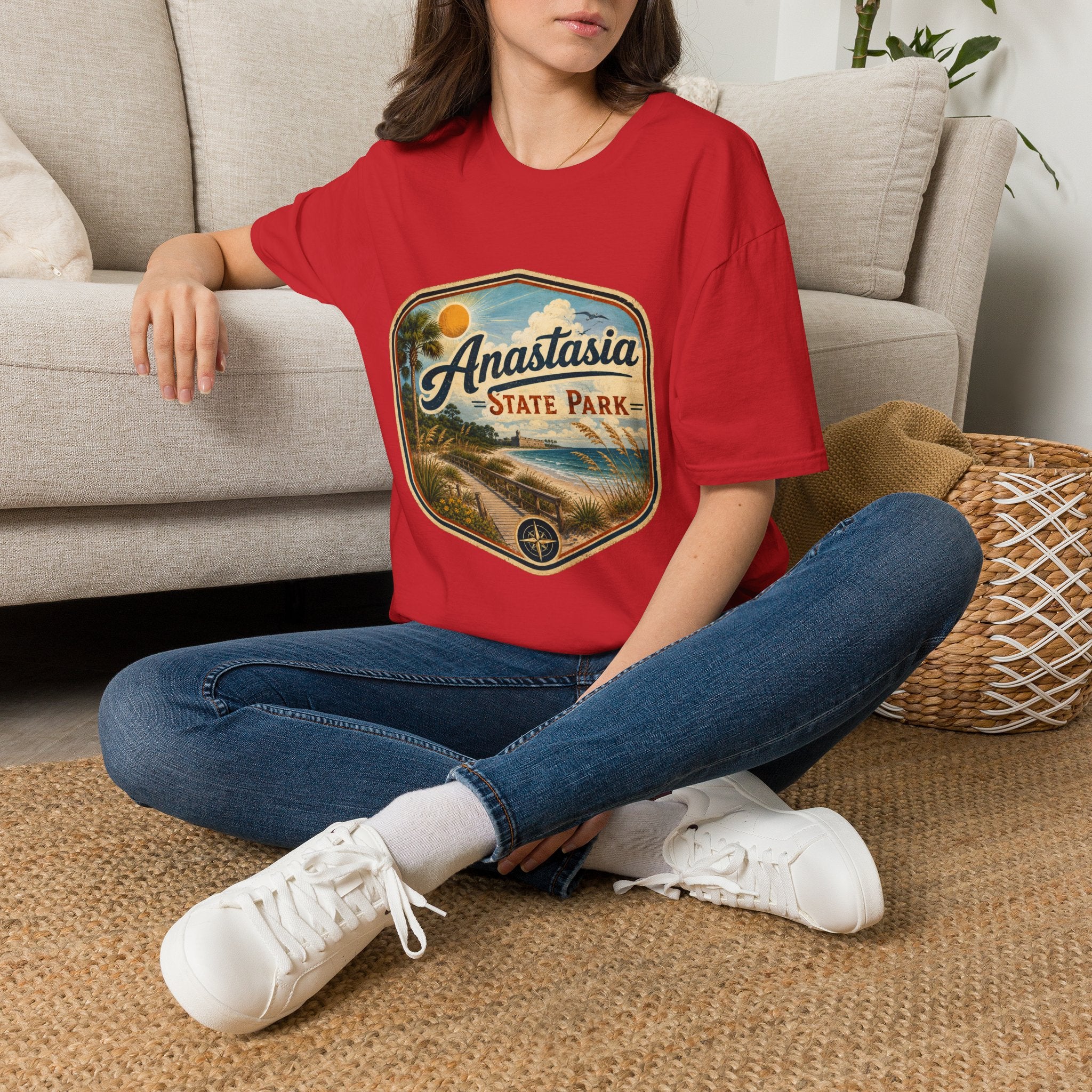 Anastasia State Park — Retro Beach Park Tee