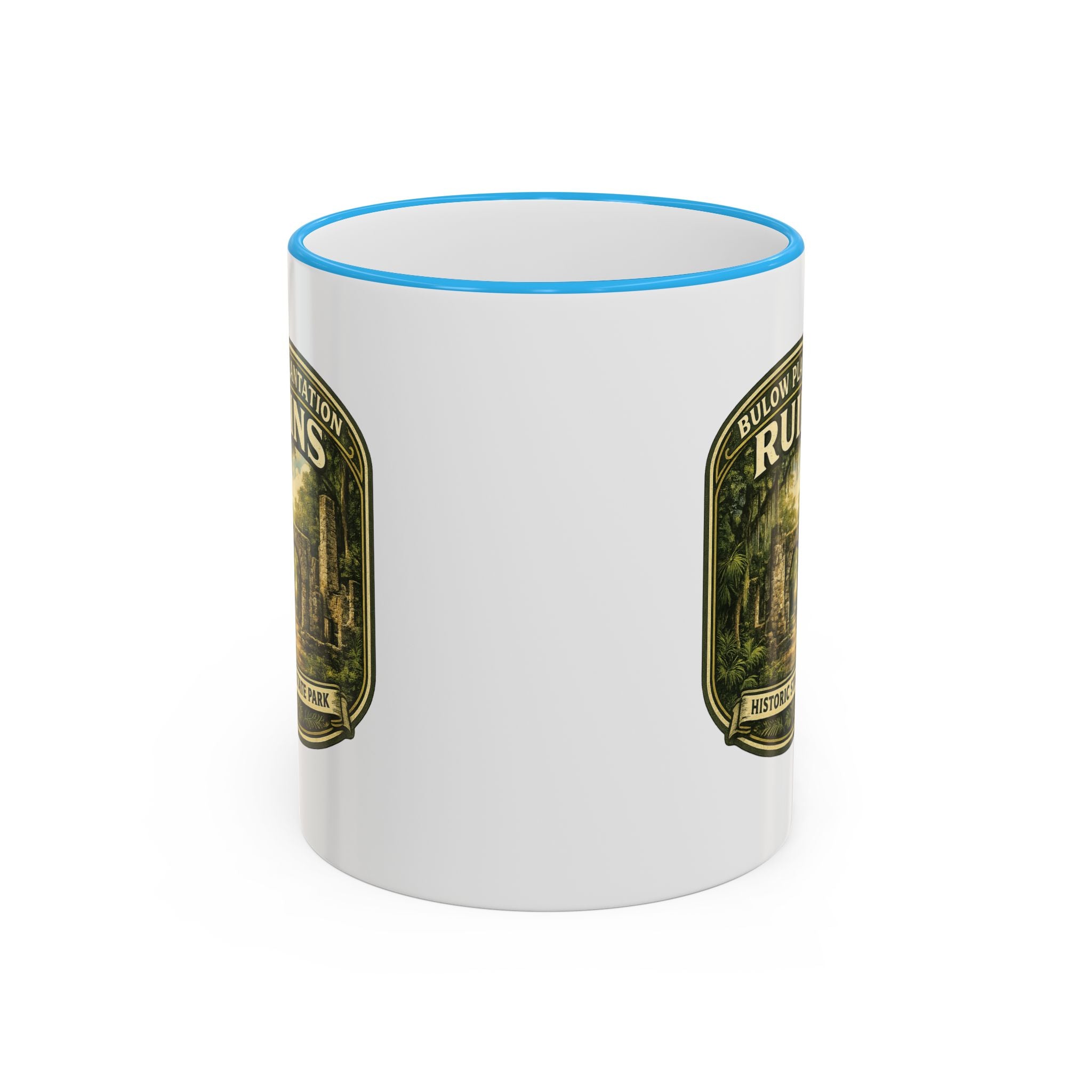 Alafia River Vintage Mug — Accent Rim & Handle 11oz/15oz