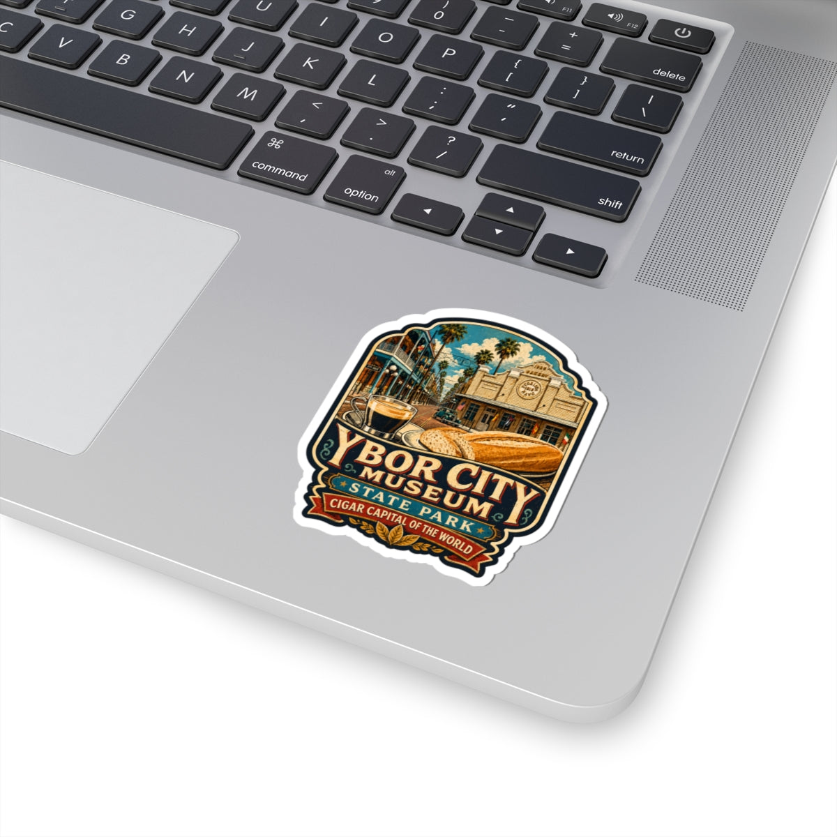 Ybor City Museum Vintage Travel Sticker — Cigar Capital Souvenir