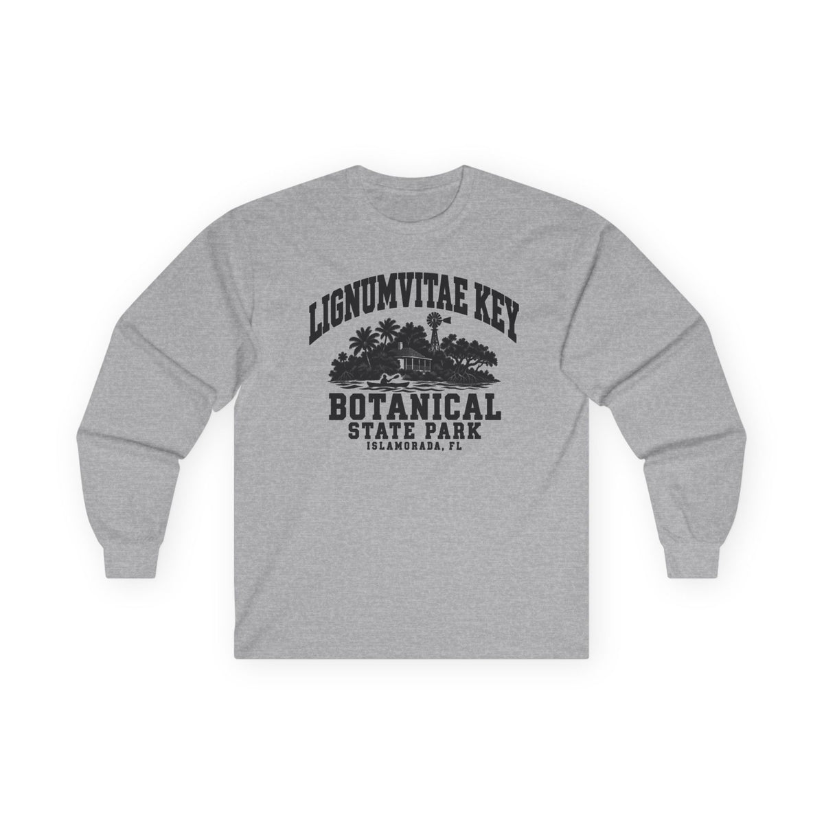 Lignumvitae Key Botanical State Park Logo- Long Sleeve Tee