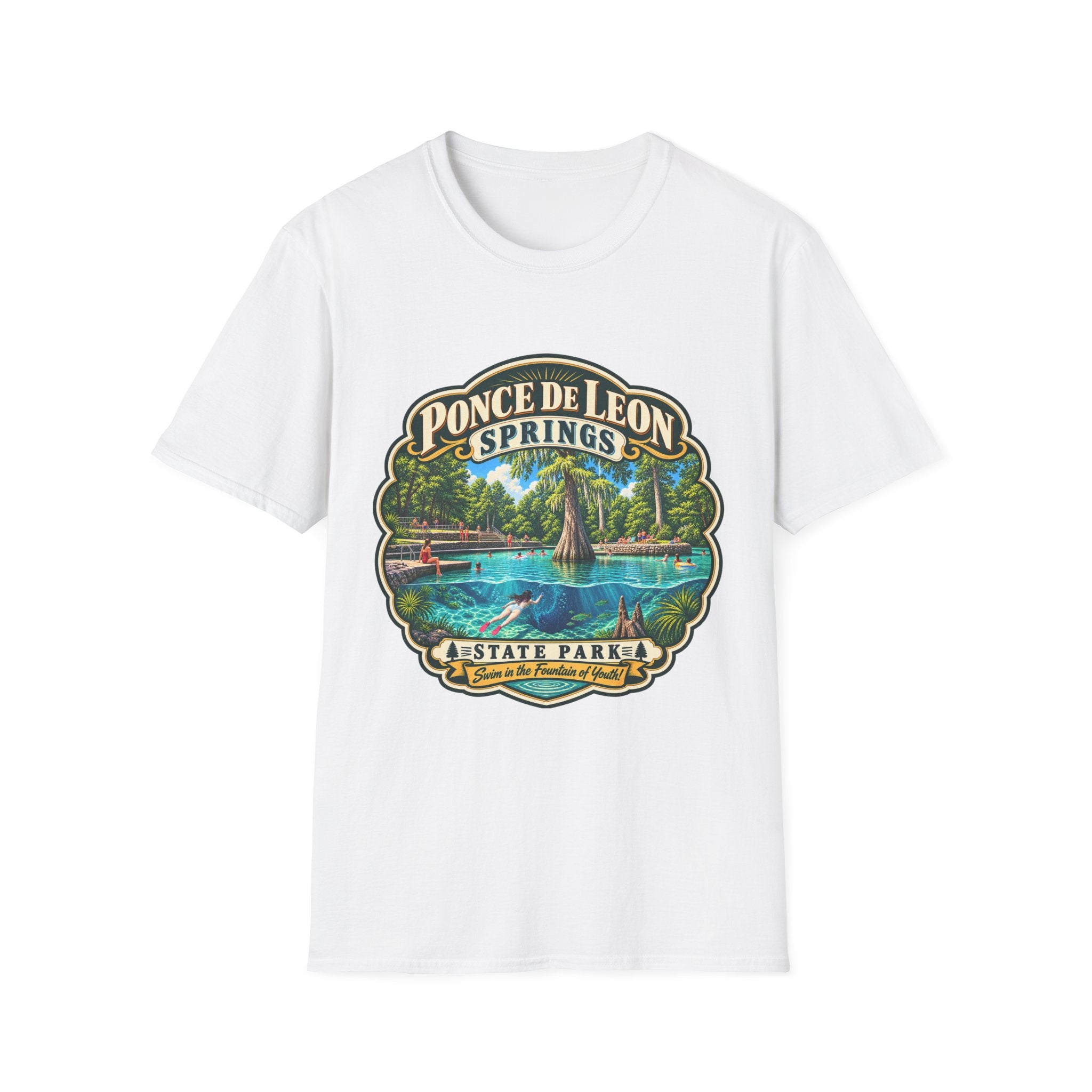 Ponce De Leon- Retro Tee
