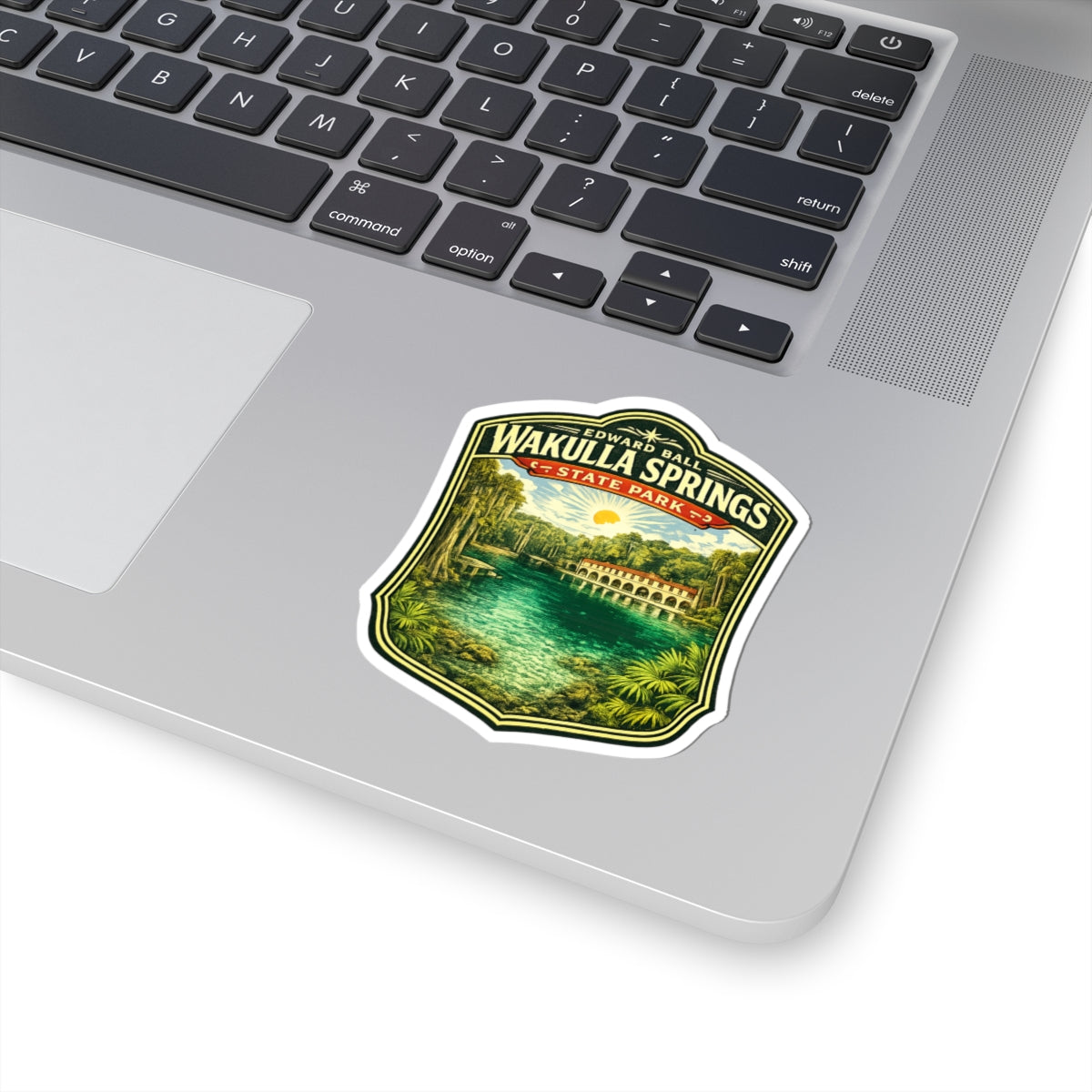 Wakulla Springs State Park Sticker – Vintage Nature Travel Decal