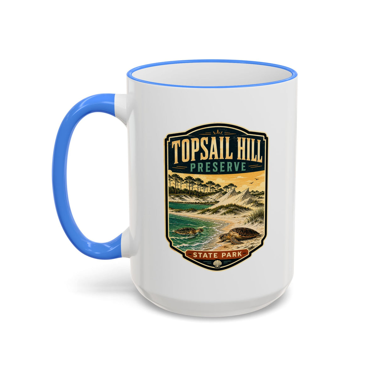 Topsail Hill — Accent Rim & Handle 11oz/15oz