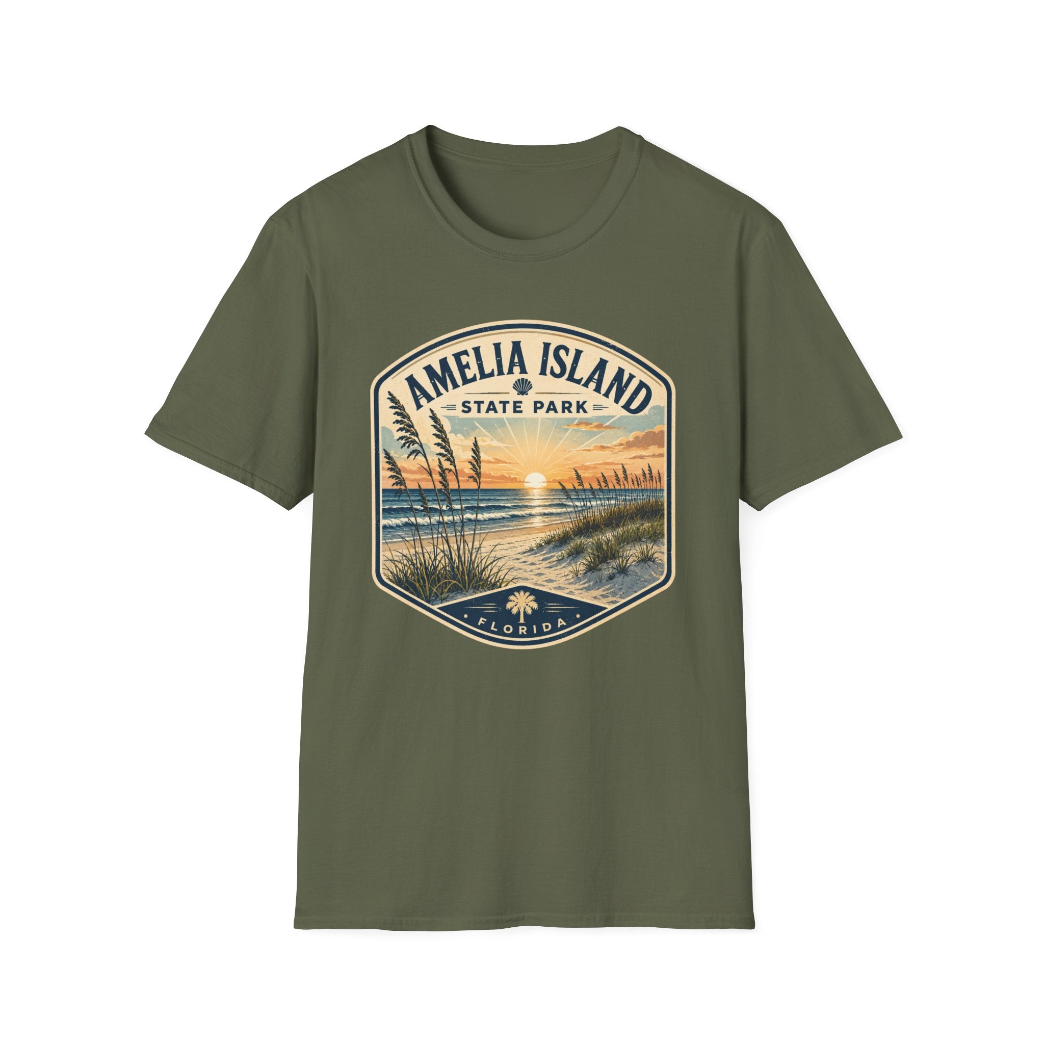 Amelia Island — Retro Tee