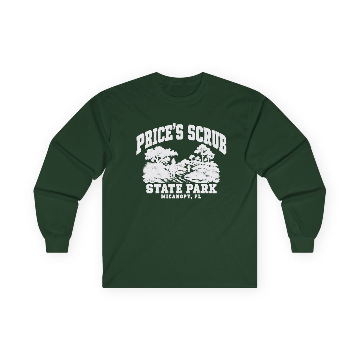 Price's Scrub State Park Vintage Emblem- Long Sleeve Tee