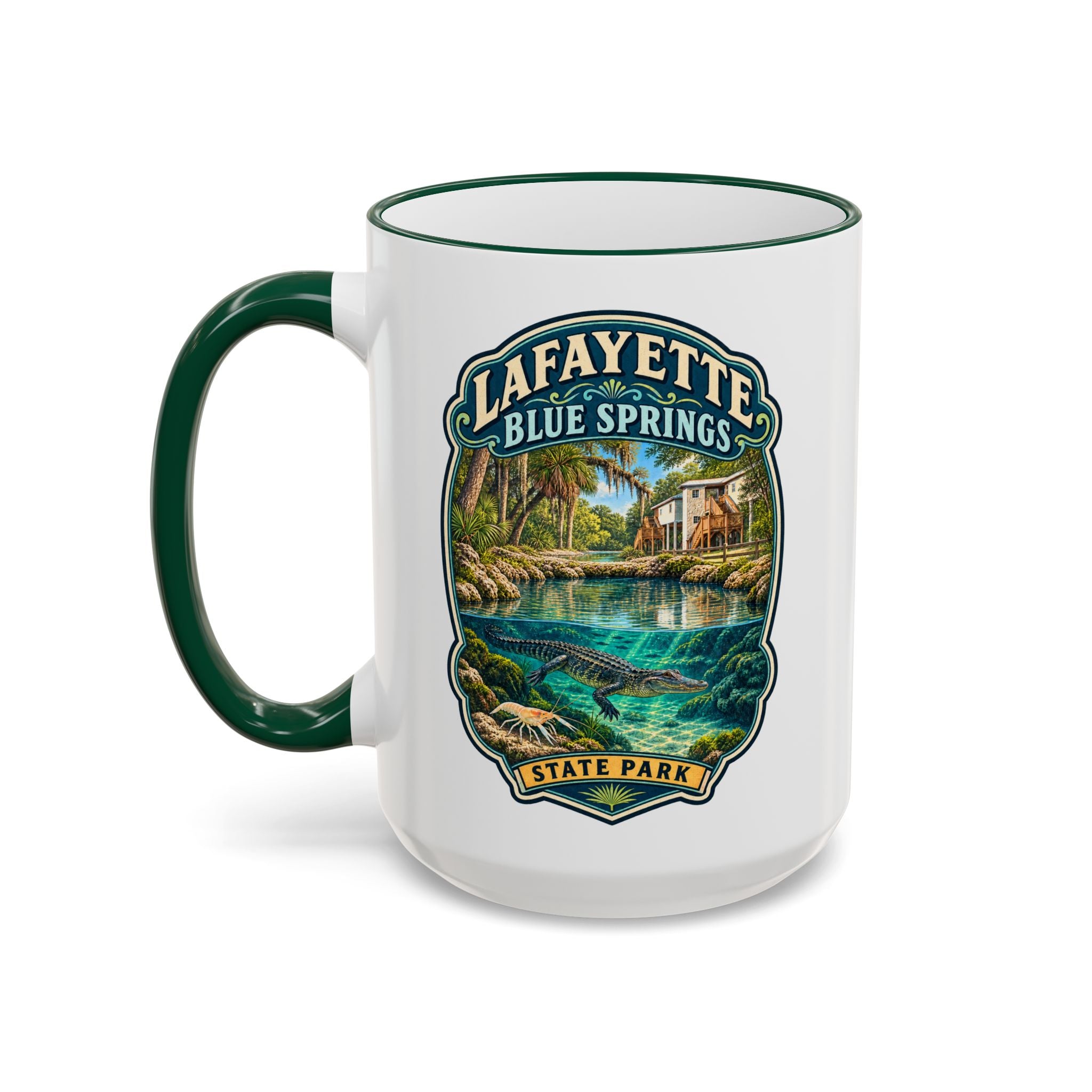 Lafayette Blue Springs Accent Rim & Handle 11oz/15oz