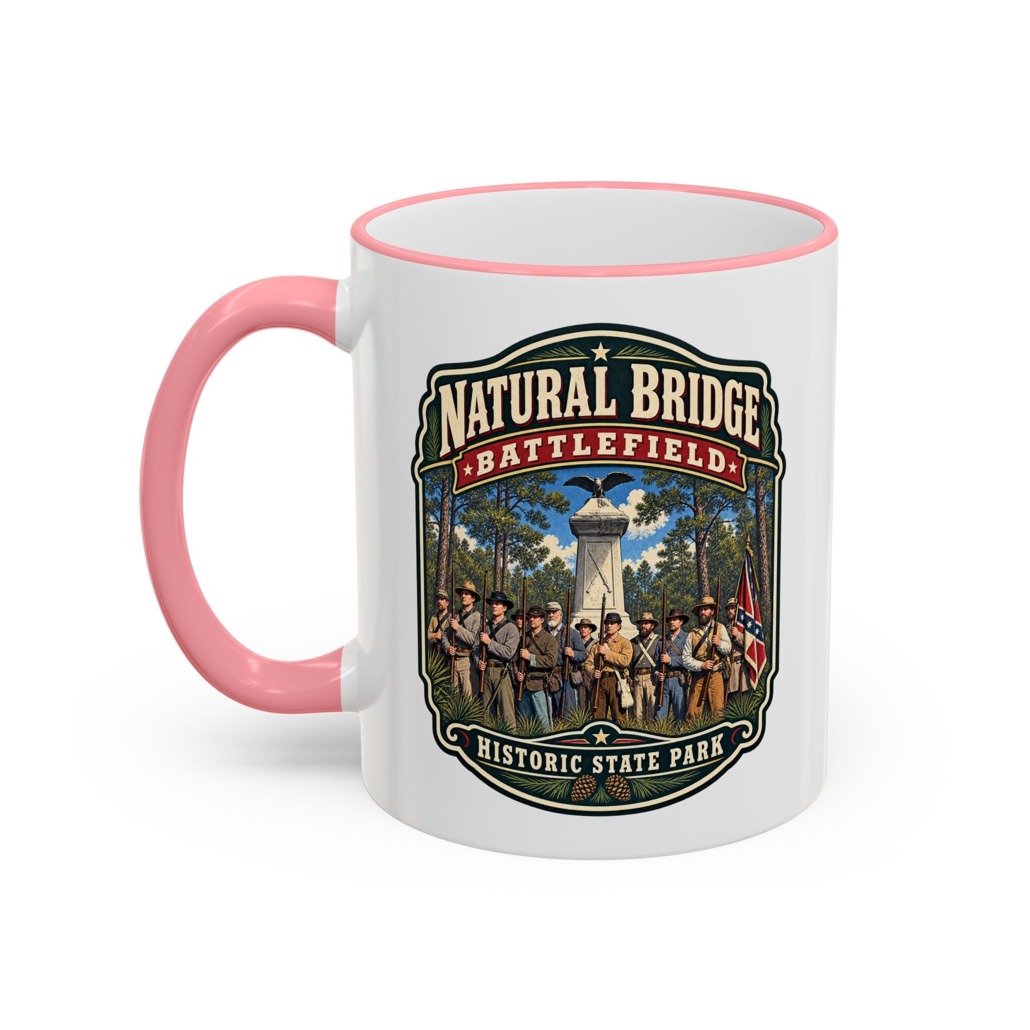 Natural Bridge Accent Rim & Handle 11oz/15oz