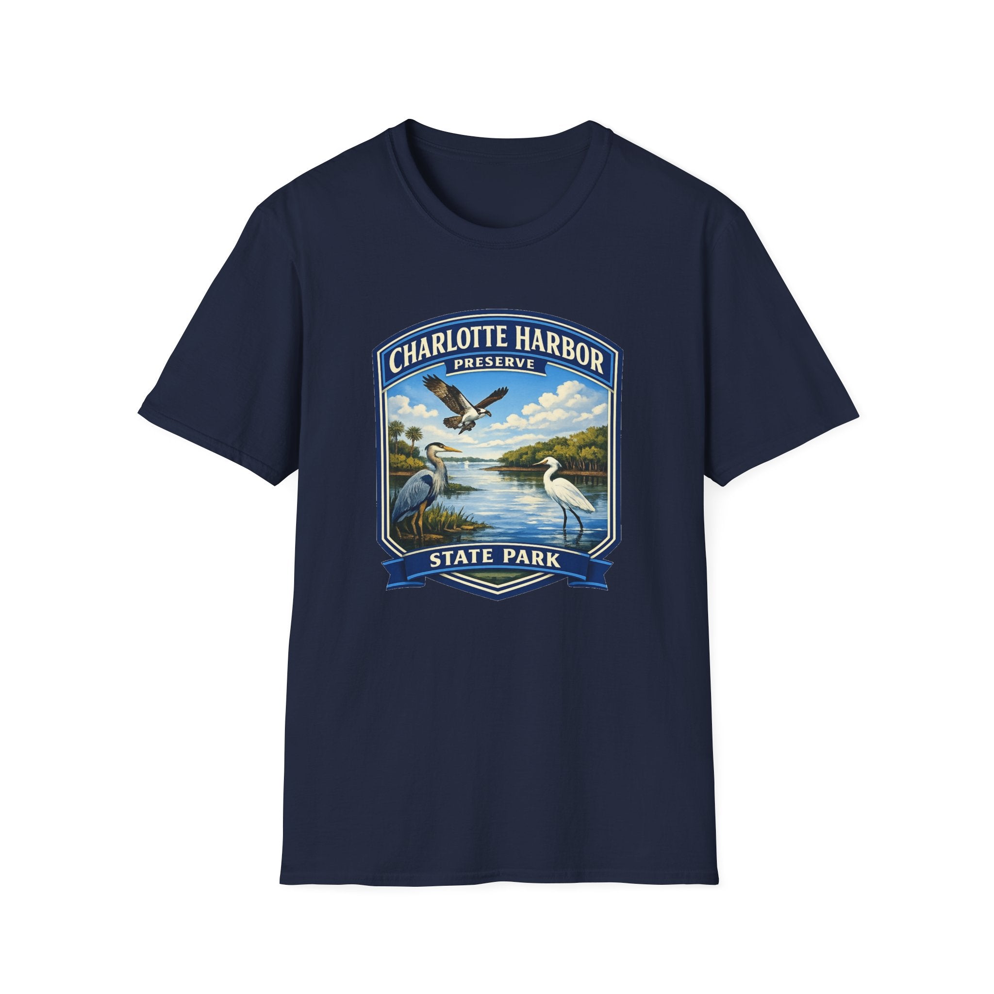 Charlotte Harbor Preserve- Retro Tee