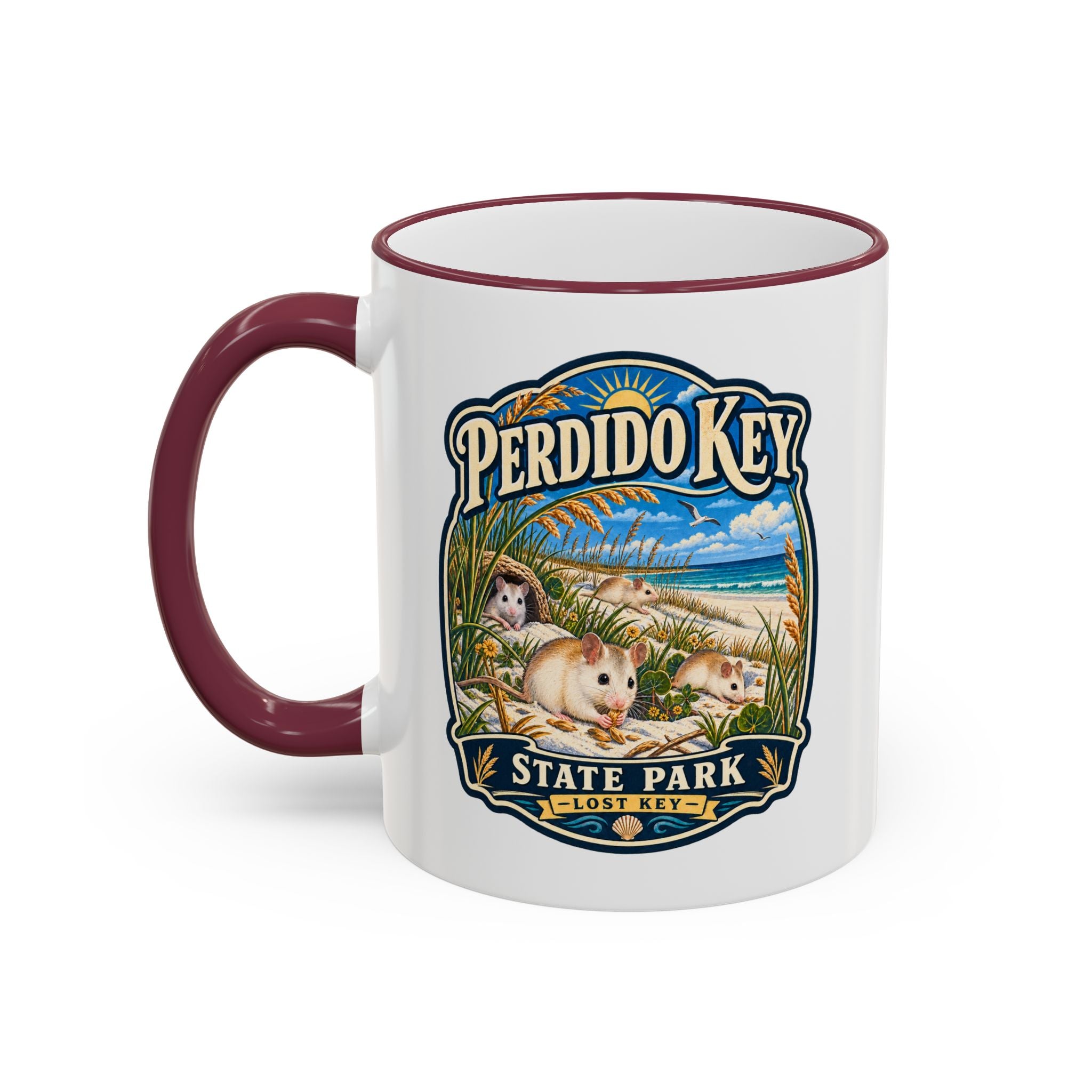 Perdido Key Accent Rim & Handle 11oz/15oz