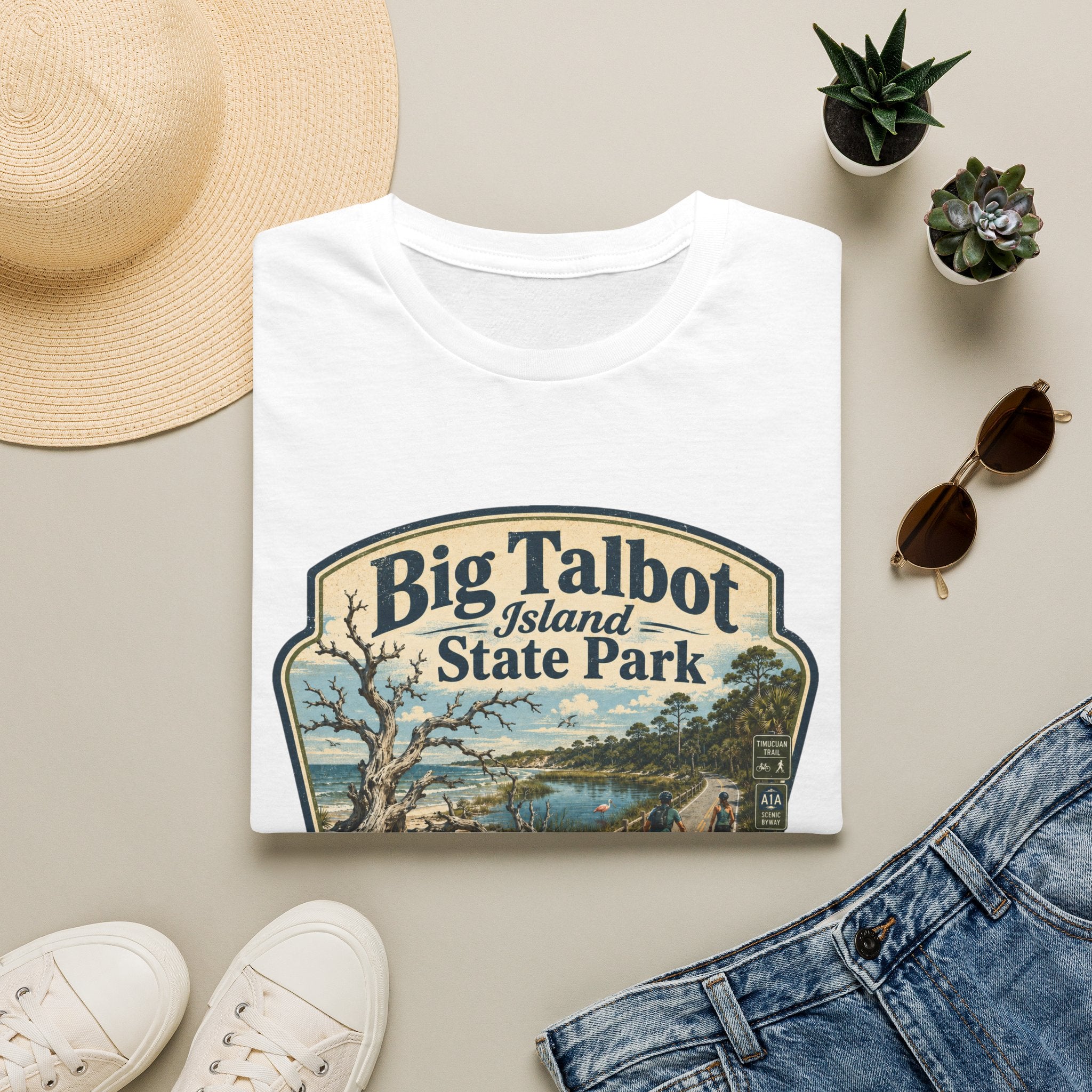 Big Talbot Island - Retro Tee