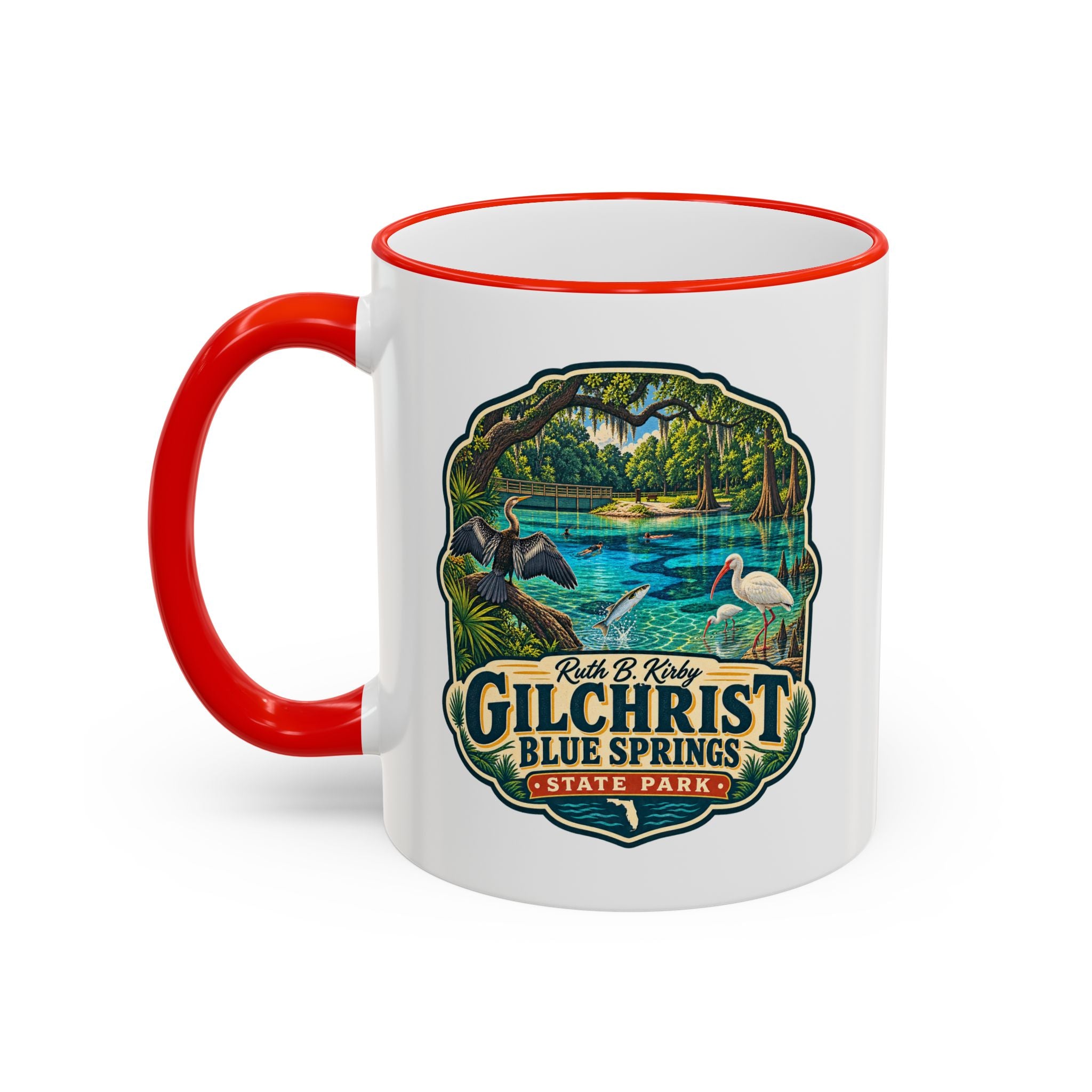 Gilchrist Blue Accent Rim & Handle 11oz/15oz