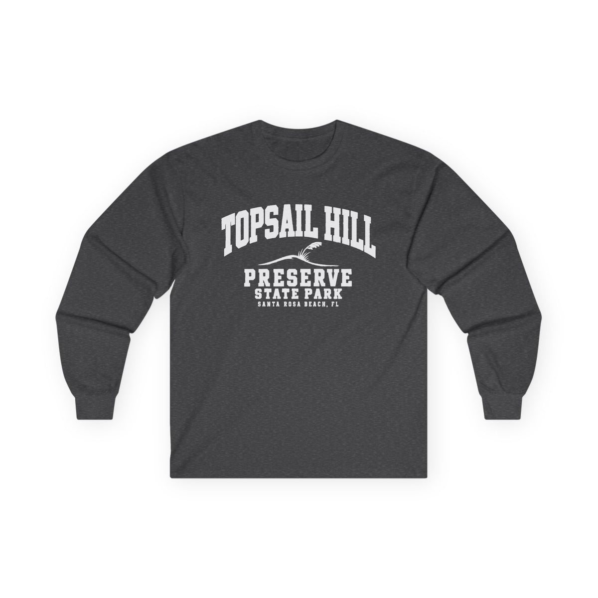 Topsail Hill Preserve State Park Vintage Logo- Long Sleeve Tee