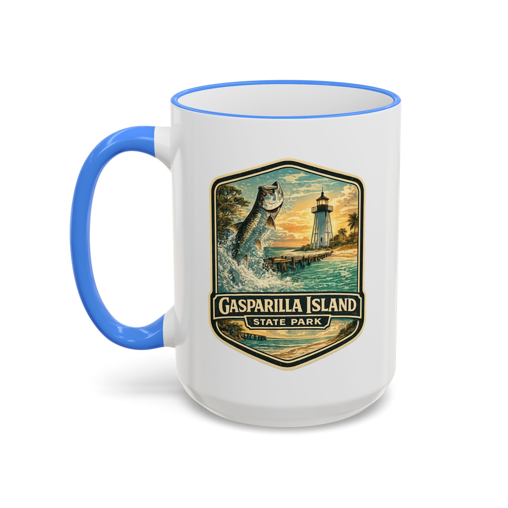 Gasparilla Island Accent Rim & Handle 11oz/15oz