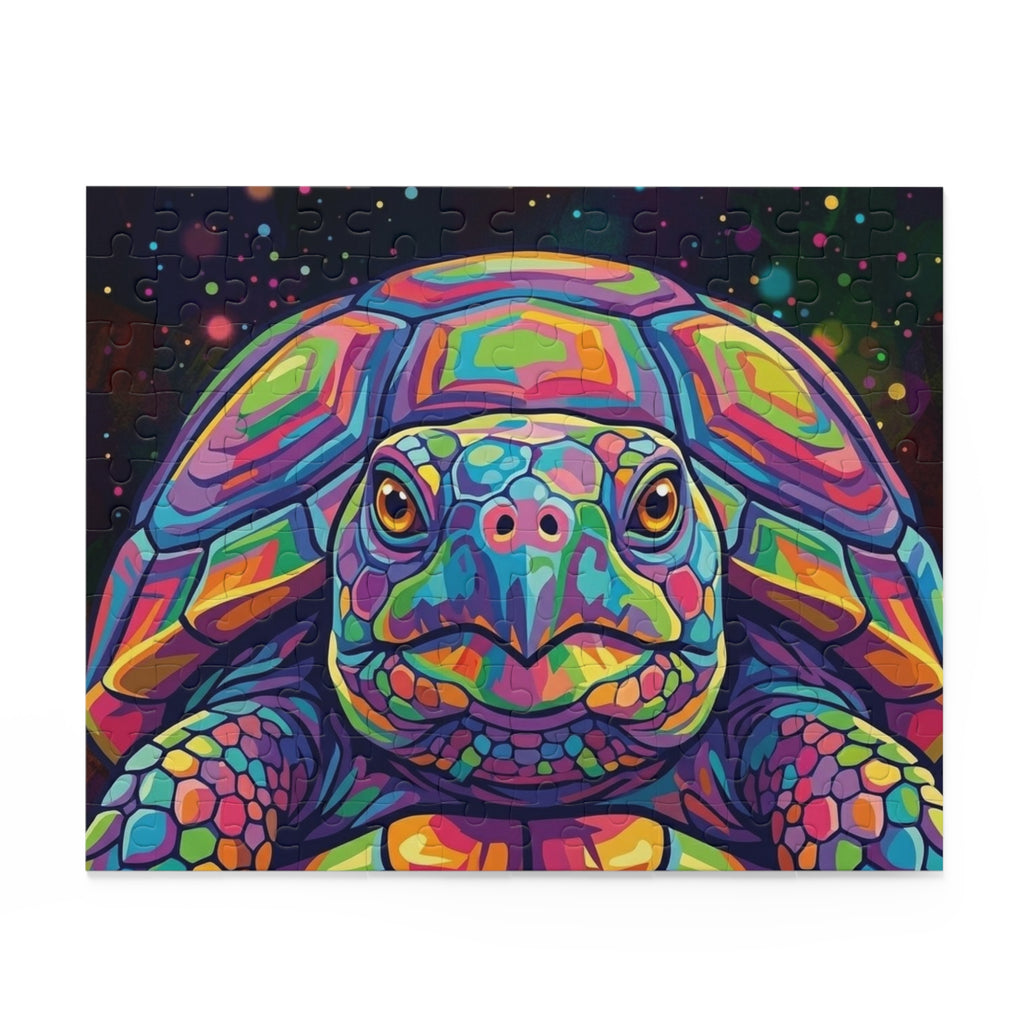 Rainbow Gopher Tortoise Jigsaw Puzzle (120/252/500 pcs)