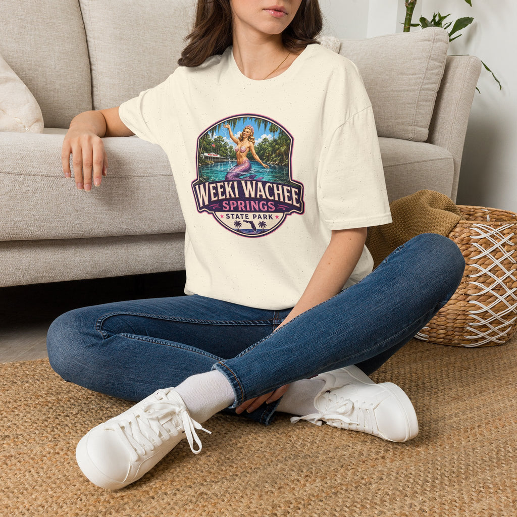 Weeki Wachee Springs — Retro Tee Pink