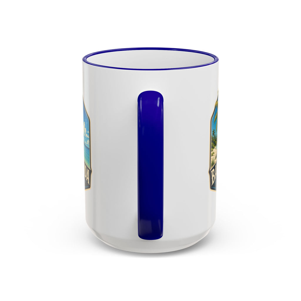 Bahia Honda Vintage Mug — Accent Rim & Handle 11oz/15oz