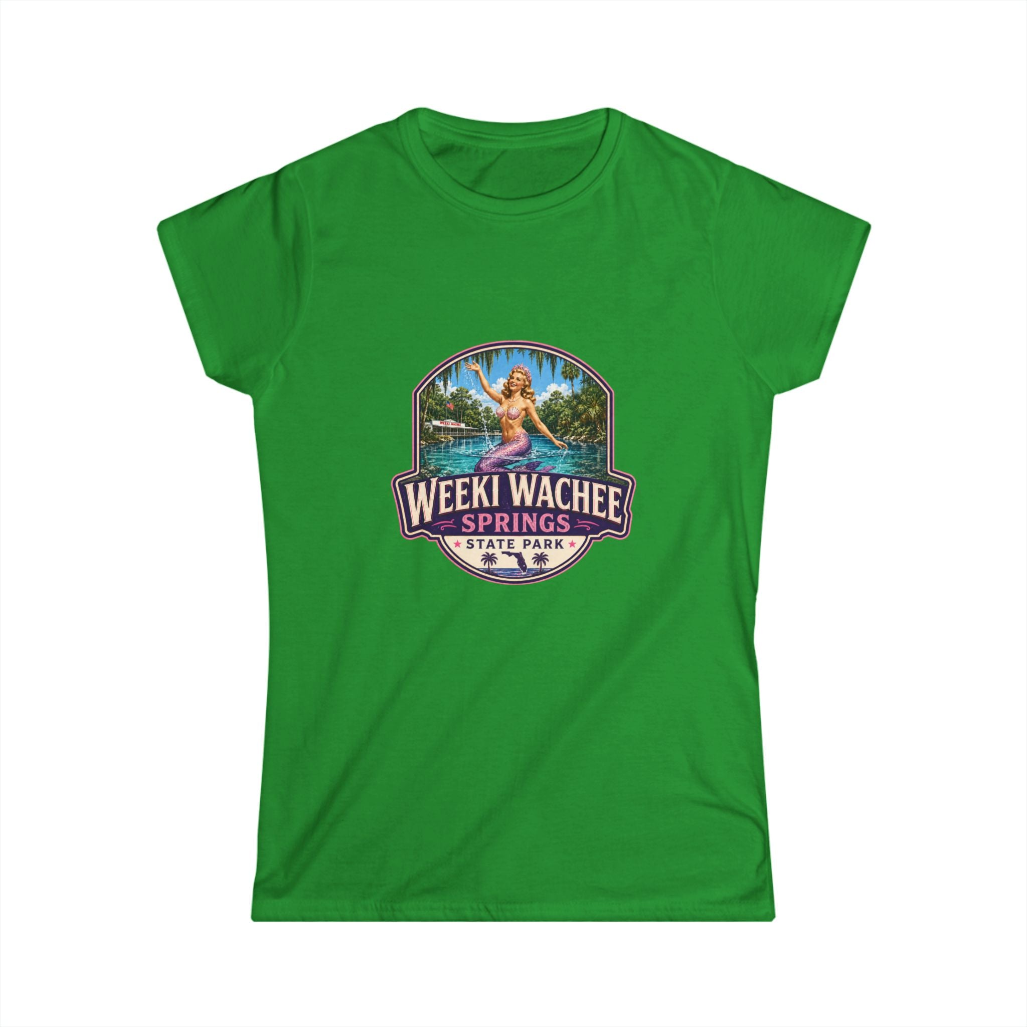 Weeki Wachee Springs- Vintage Tee Pink
