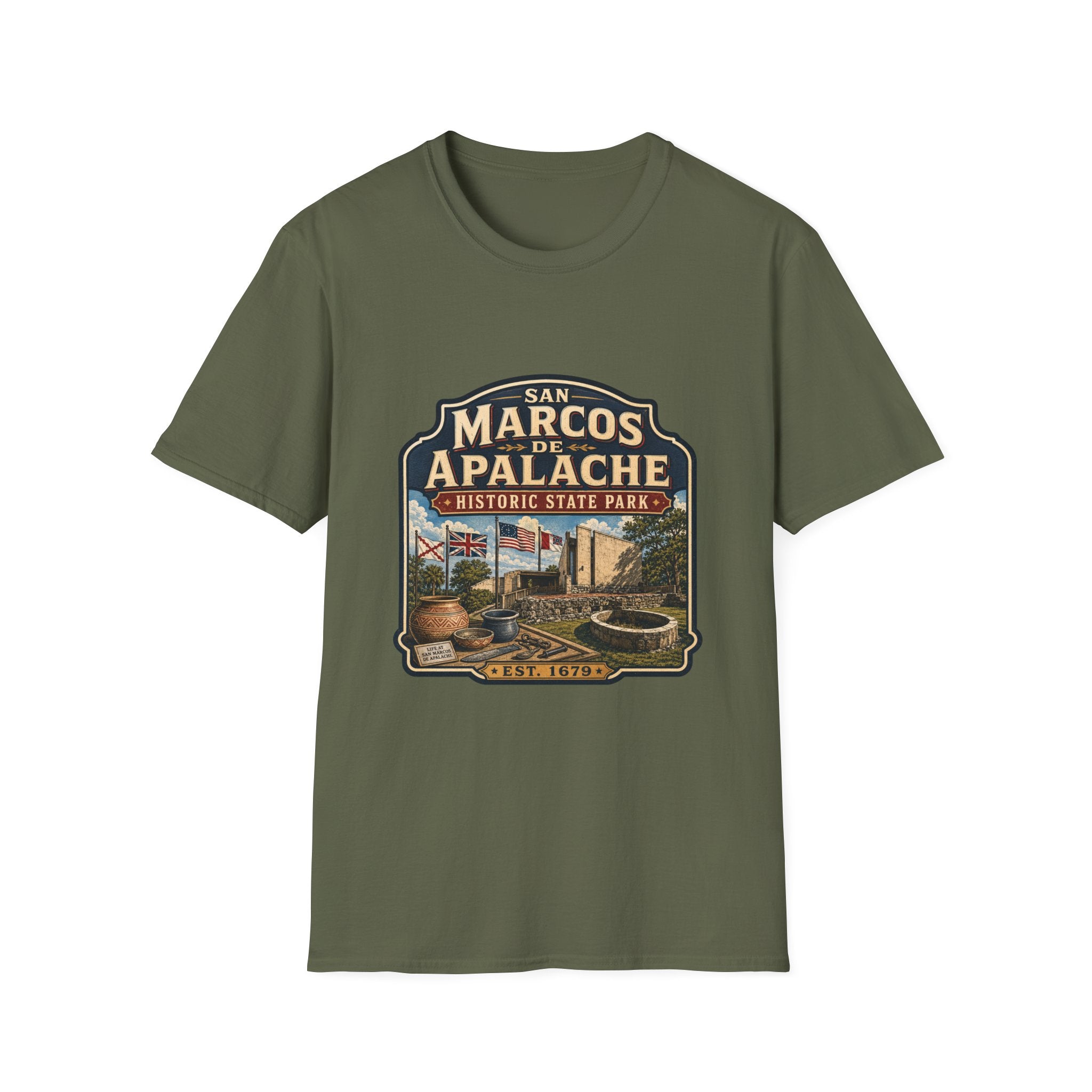 San Marcos de Apalache - Retro Tee