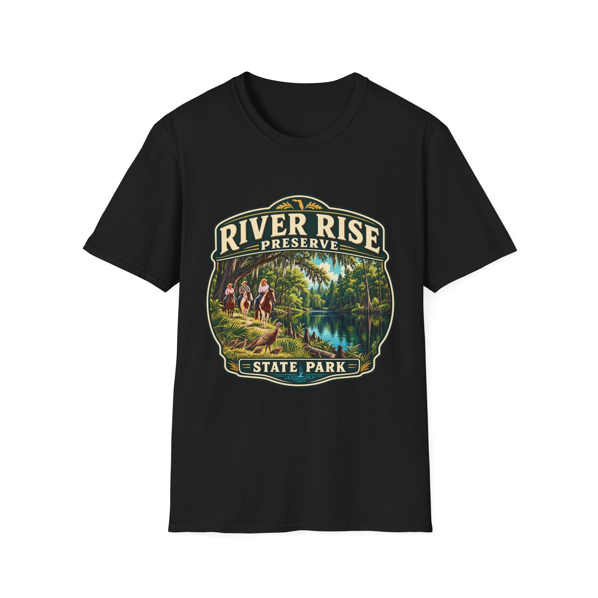 River Rise - Retro Tee