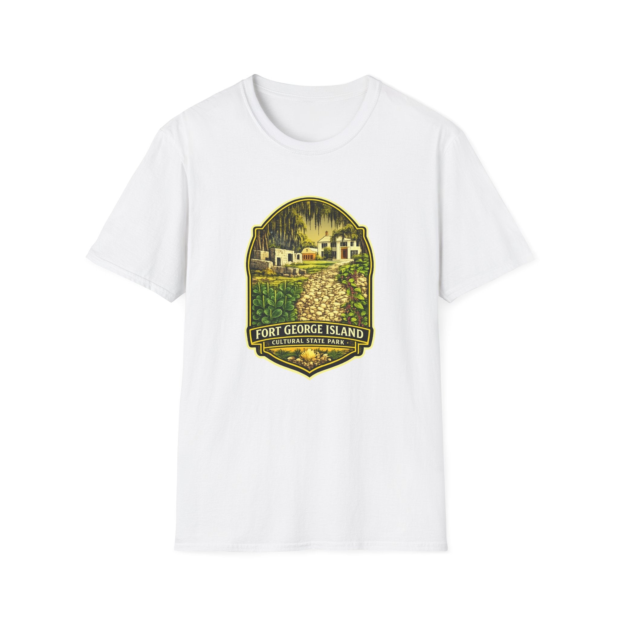 Fort George Island- Retro Tee