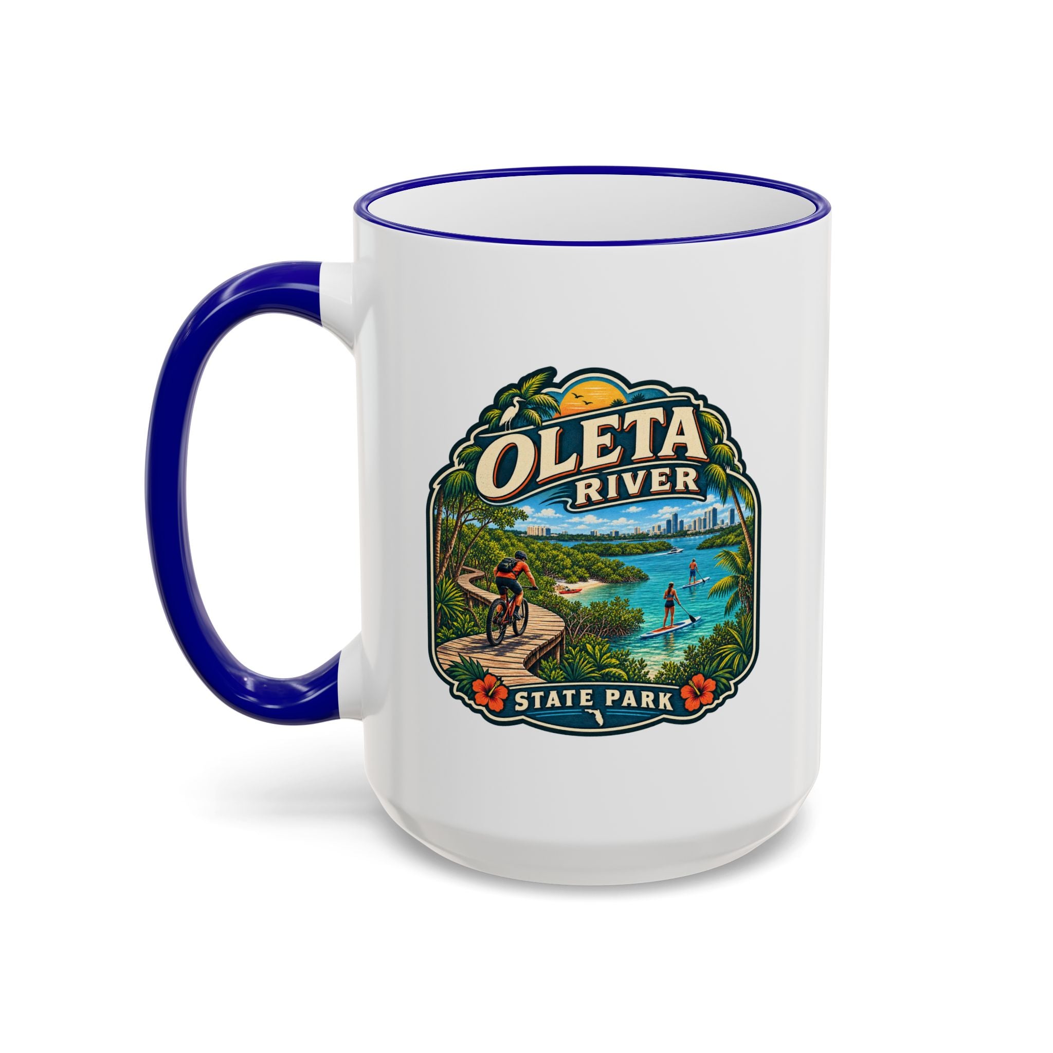 Oleta River Accent Rim & Handle 11oz/15oz