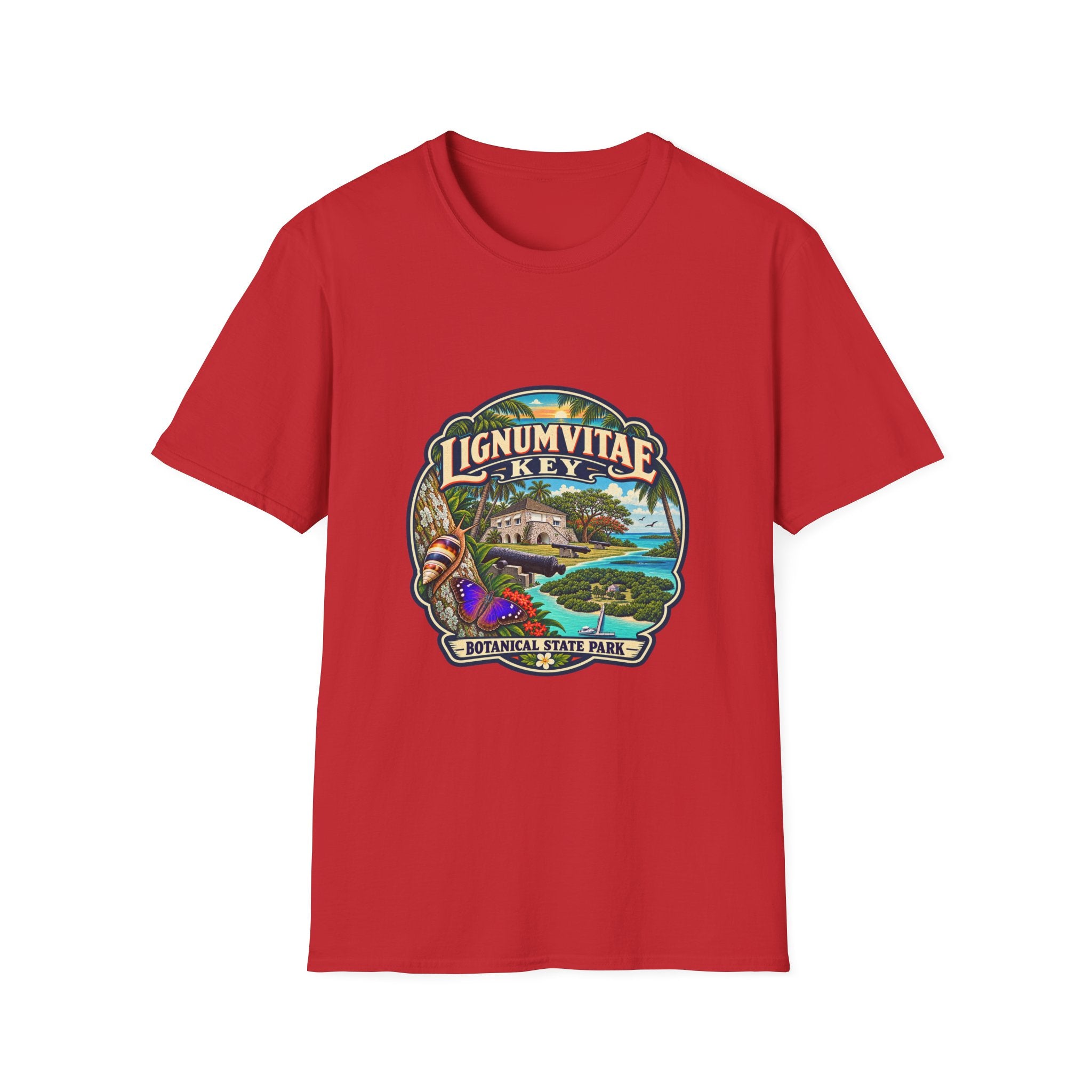 Lignumvitae Key- Retro Tee