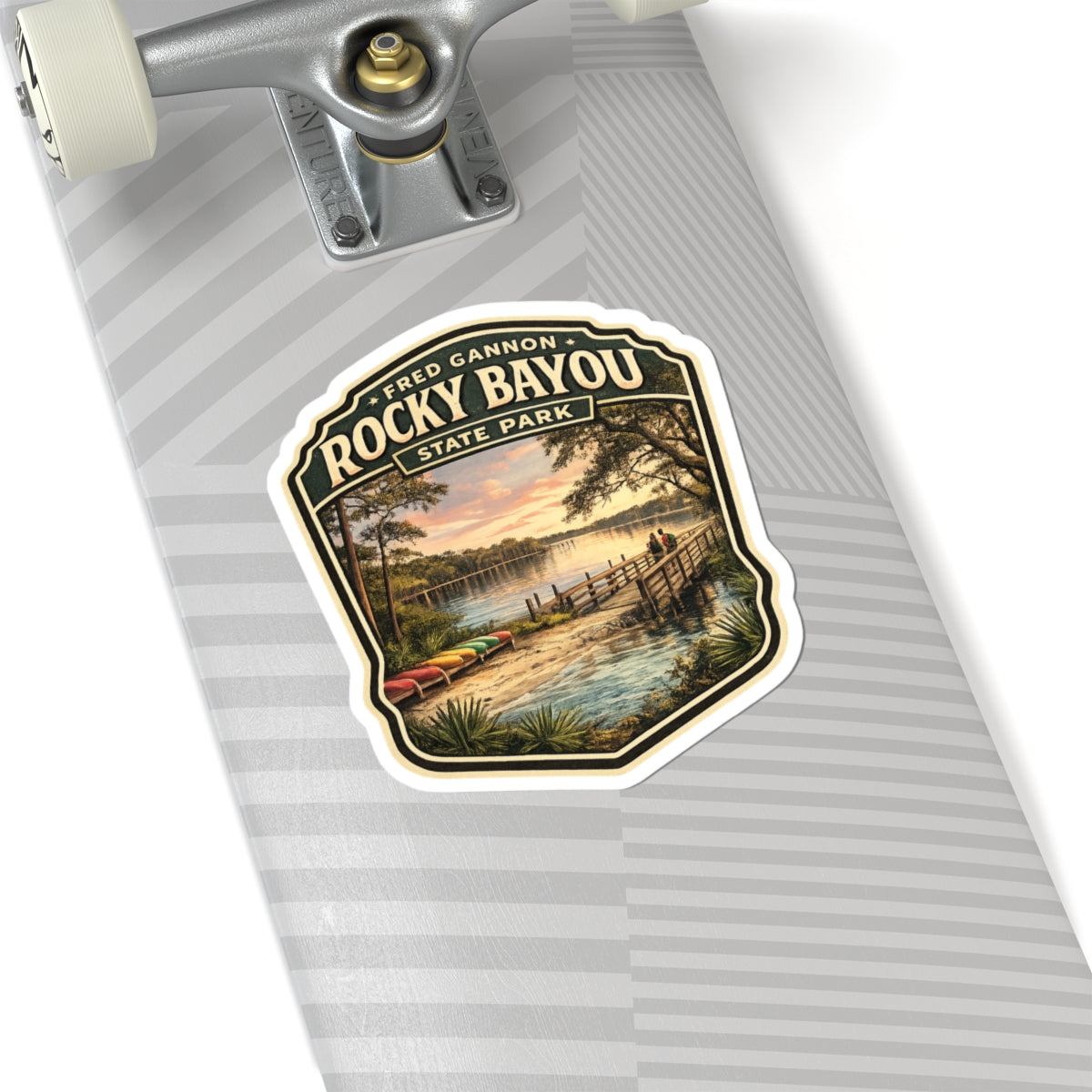 Rocky Bayou State Park Scenic Sticker – Kiss-Cut Nature Decal