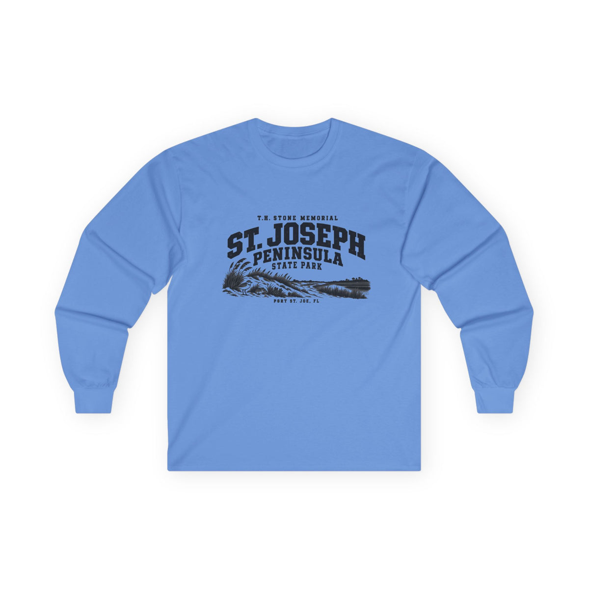 T.H. Stone Memorial St. Joseph Peninsula State Park Logo- Long Sleeve Tee