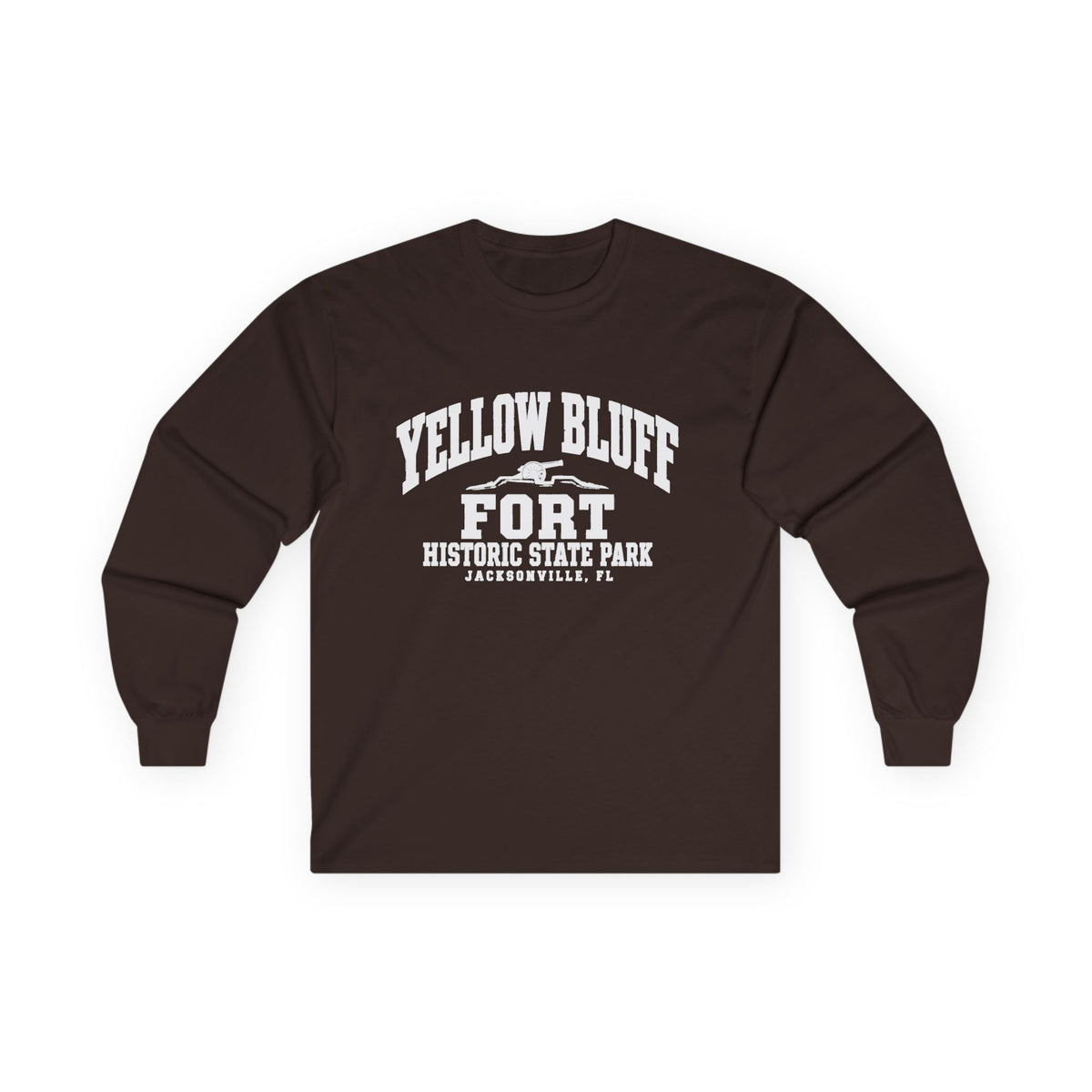 Yellowbluff Fort Historic State Park Logo- Long Sleeve Tee