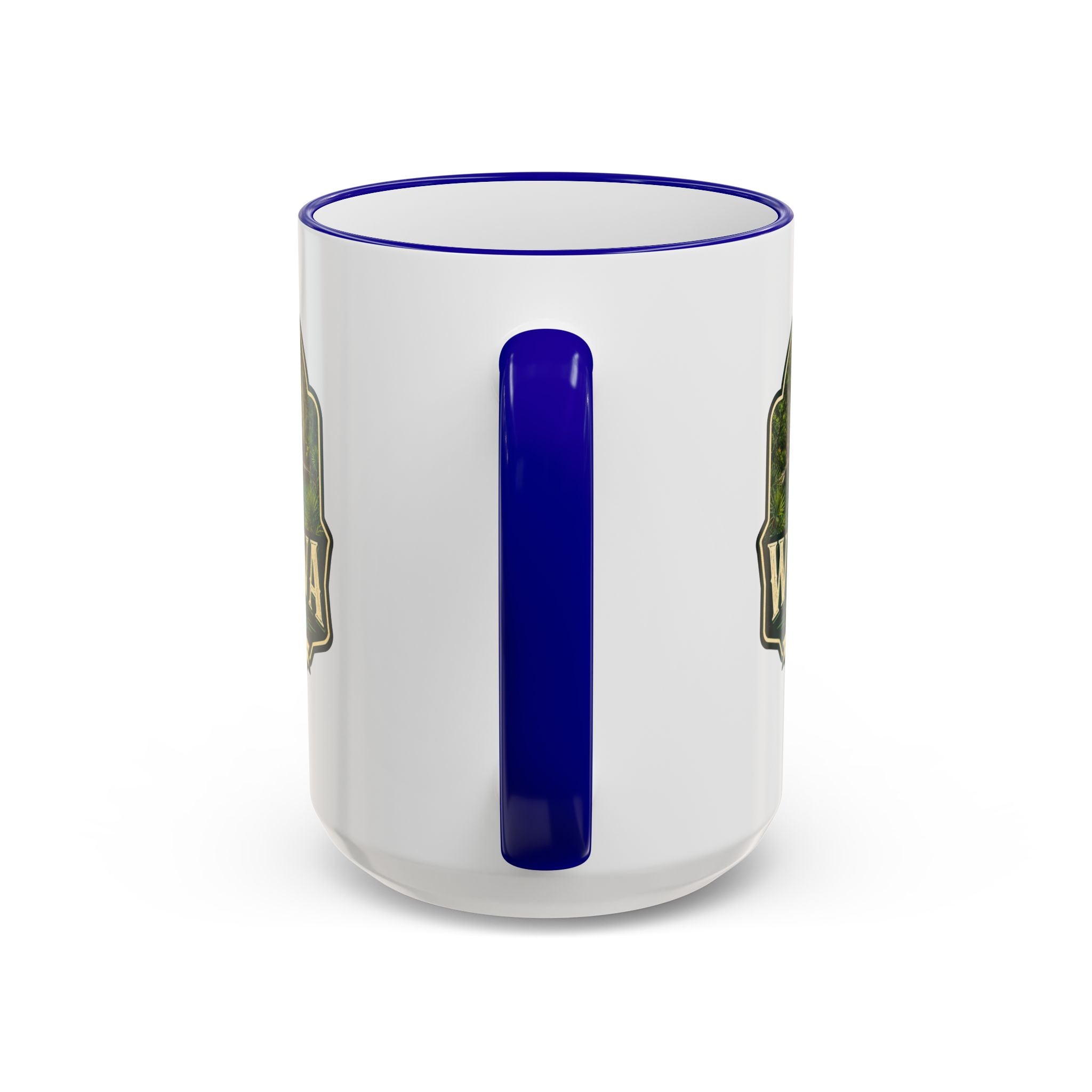Wekiwa Springs Vintage Mug — Accent Rim & Handle 11oz/15oz
