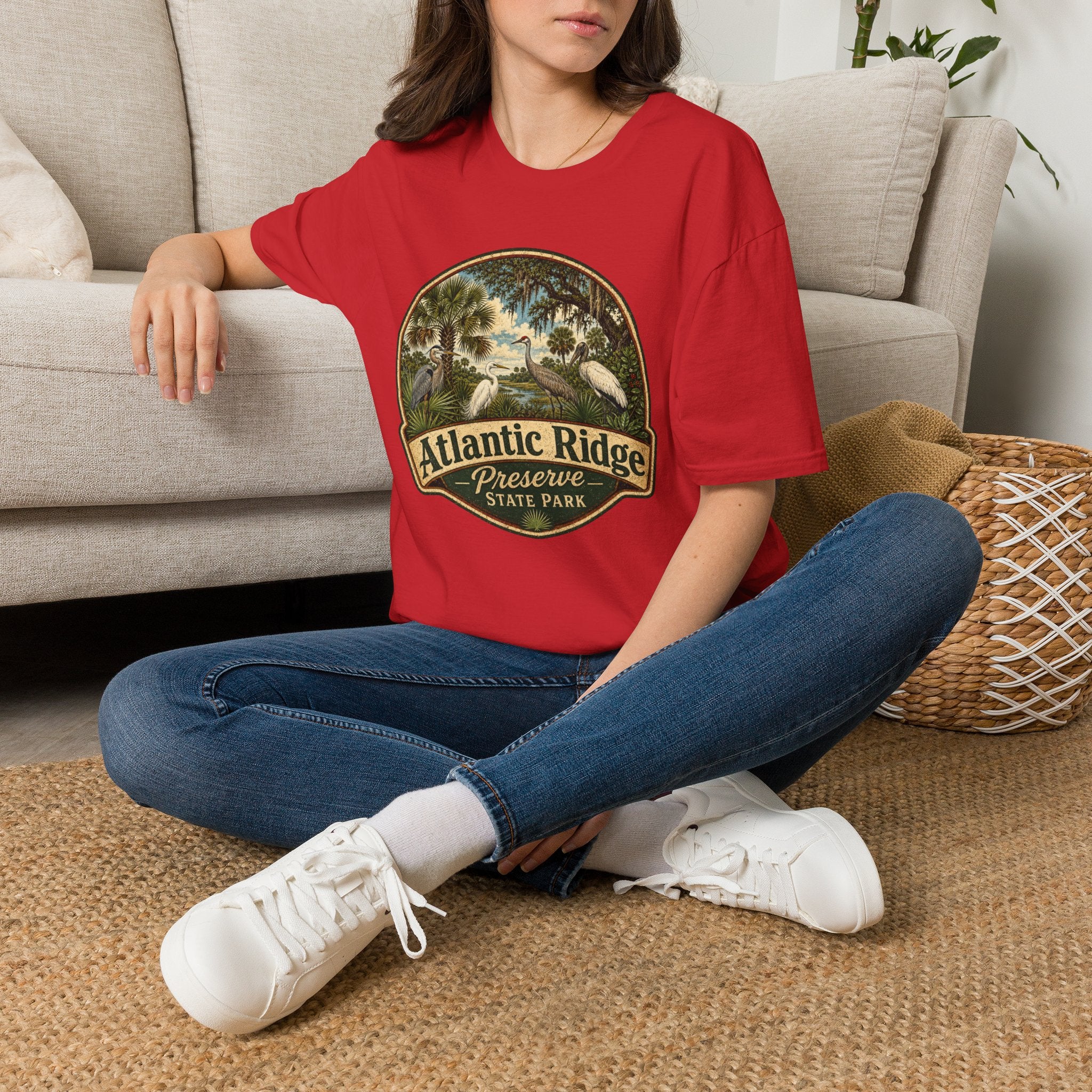 Atlantic Ridge - Retro Tee