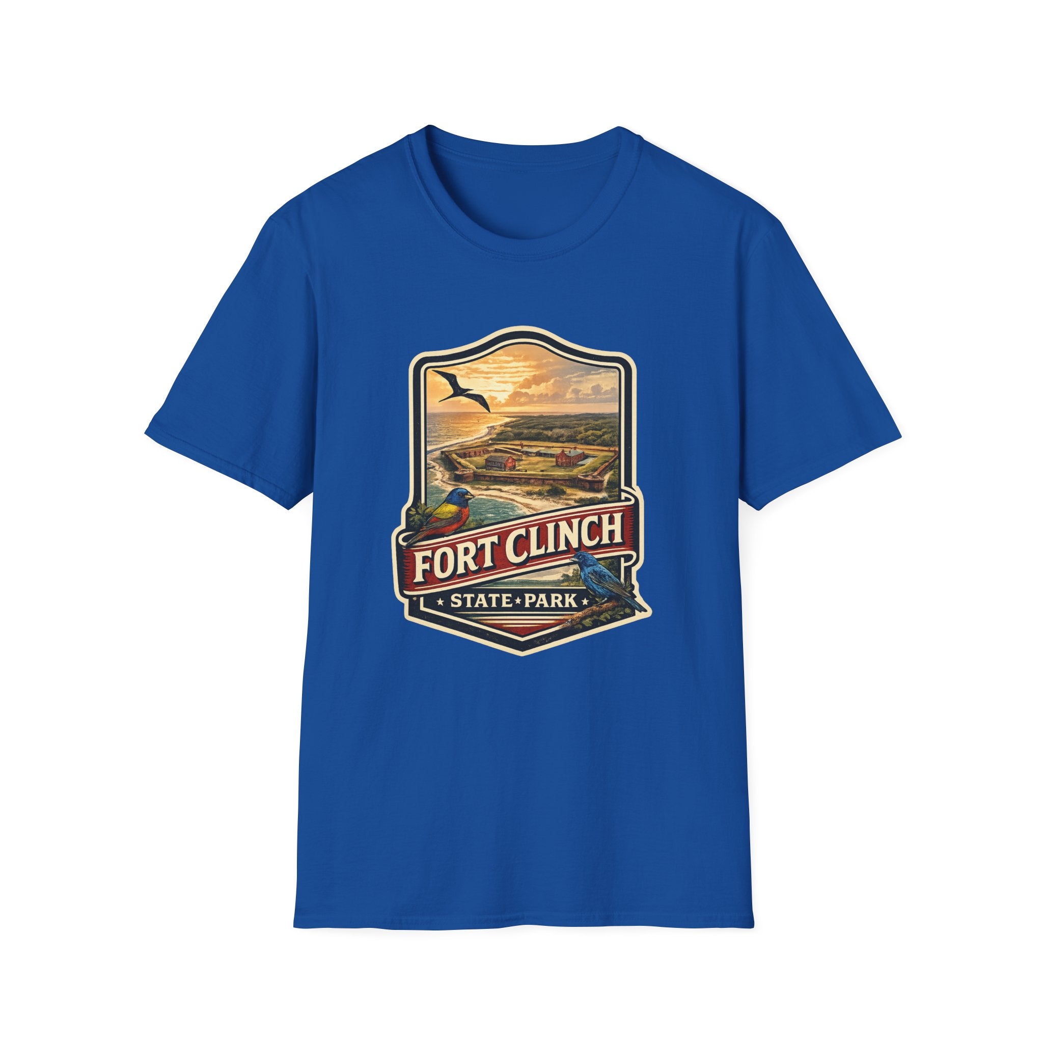 Fort Clinch- Retro Tee