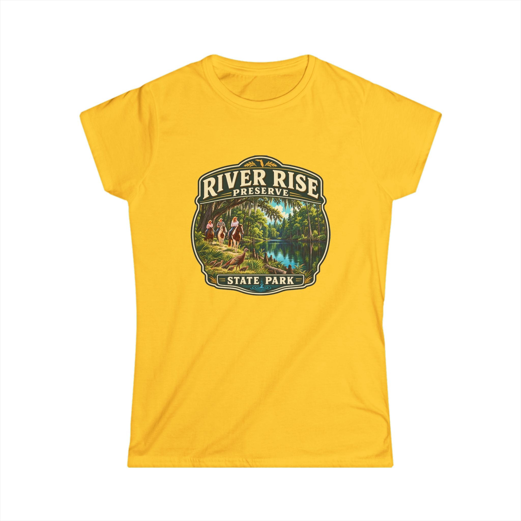 River Rise- Vintage Tee