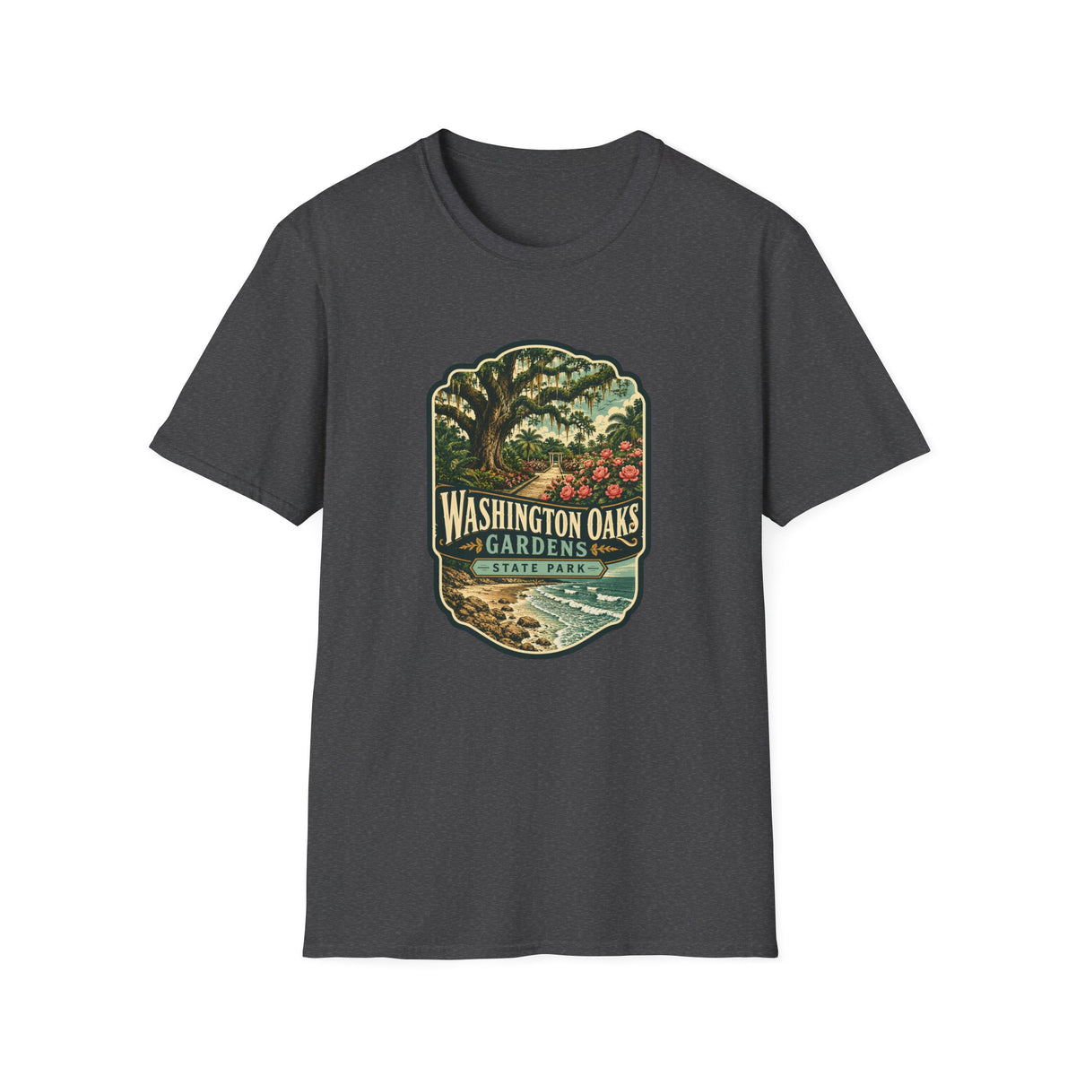 Washington Oaks — Retro Tee