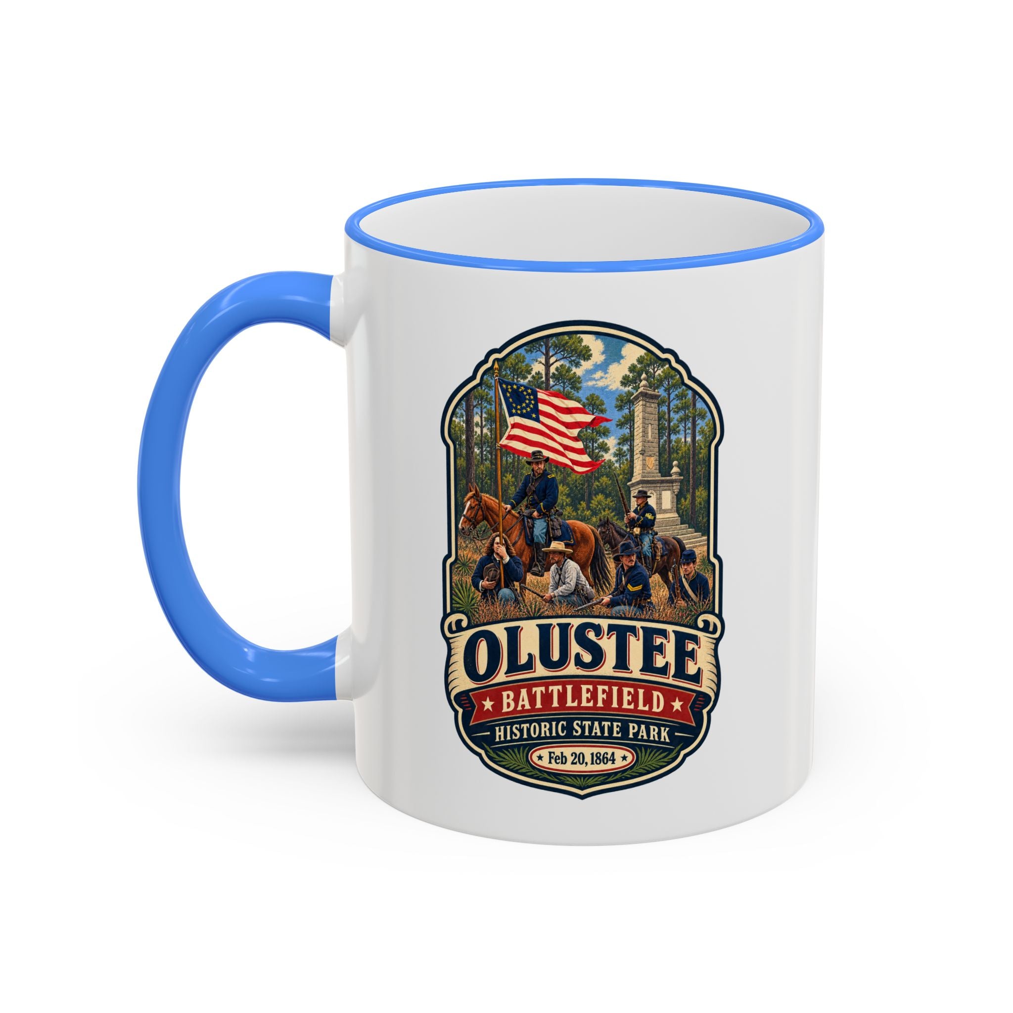 Olustee Battlefield Accent Rim & Handle 11oz/15oz