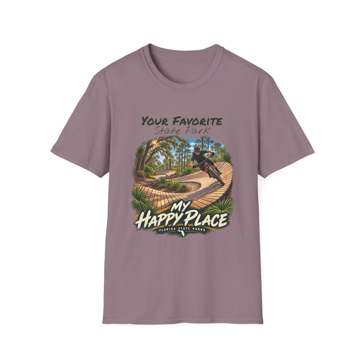 CUSTOMIZABLE Bike Course- Retro Tee
